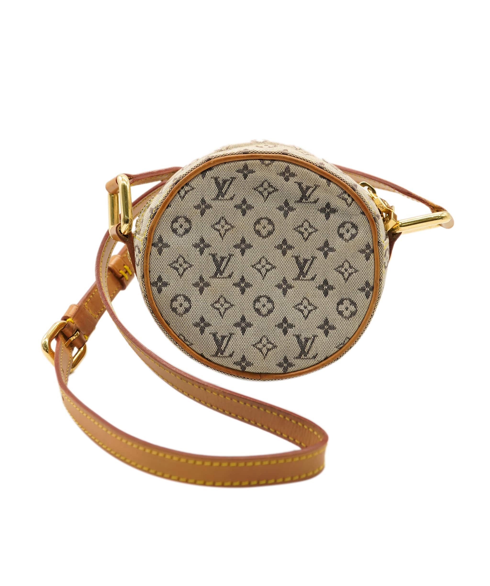 Louis Vuitton Louis Vuitton Grey/Blue Mini Lin Jeannie PM Crossbody Bag ALC2295