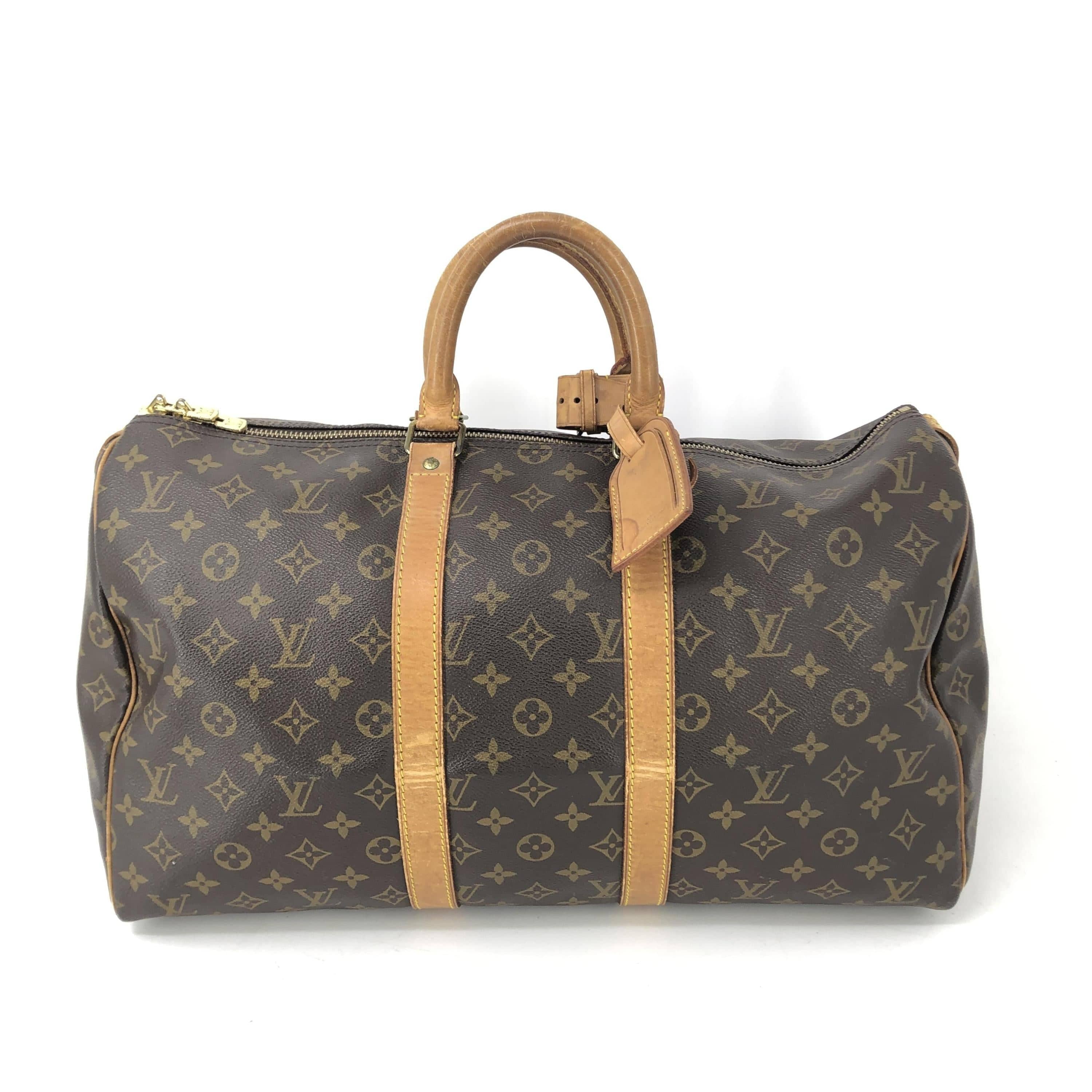 Louis Vuitton Louis Vuitton Monogram Canvas Keepall 45 C334605