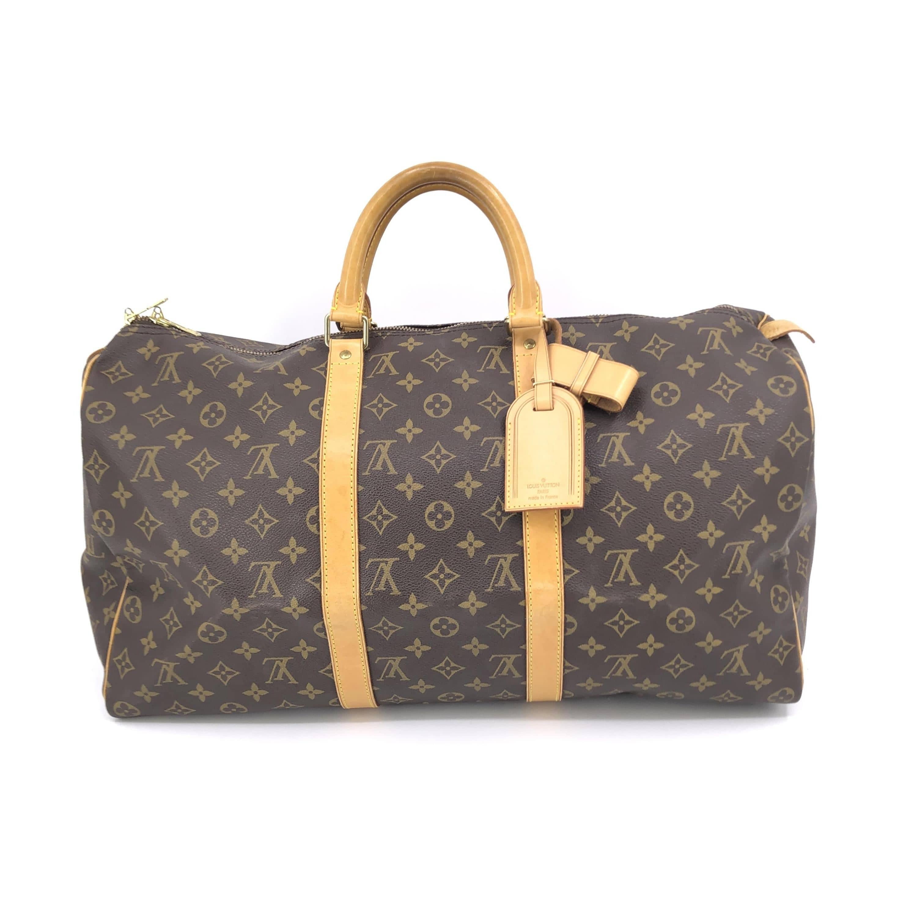 Louis Vuitton Louis Vuitton Monogram Keepall 50 Travel Duffle Bag C320779