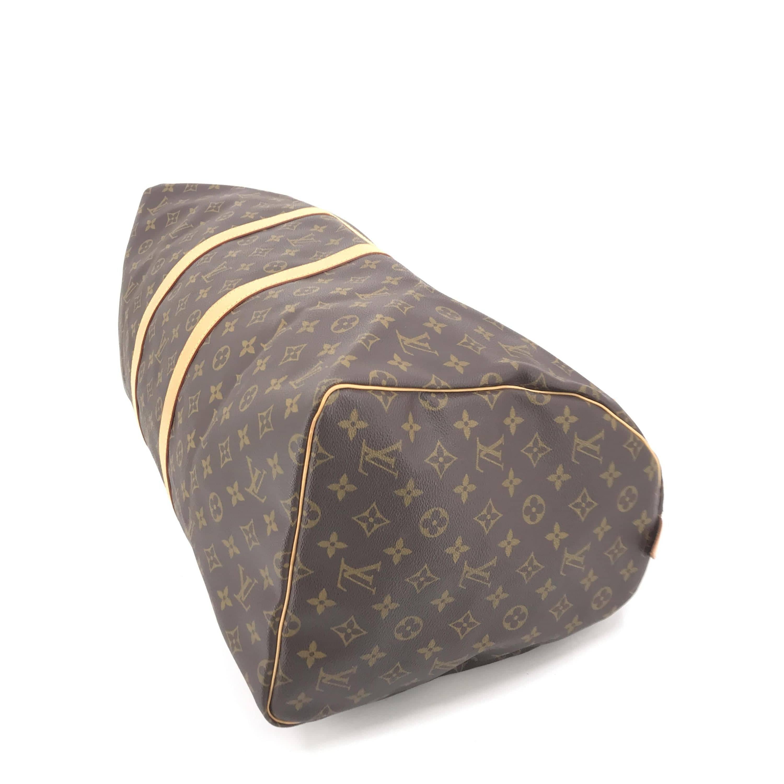 Louis Vuitton Louis Vuitton Monogram Keepall 55 Travel Bag ALC3218