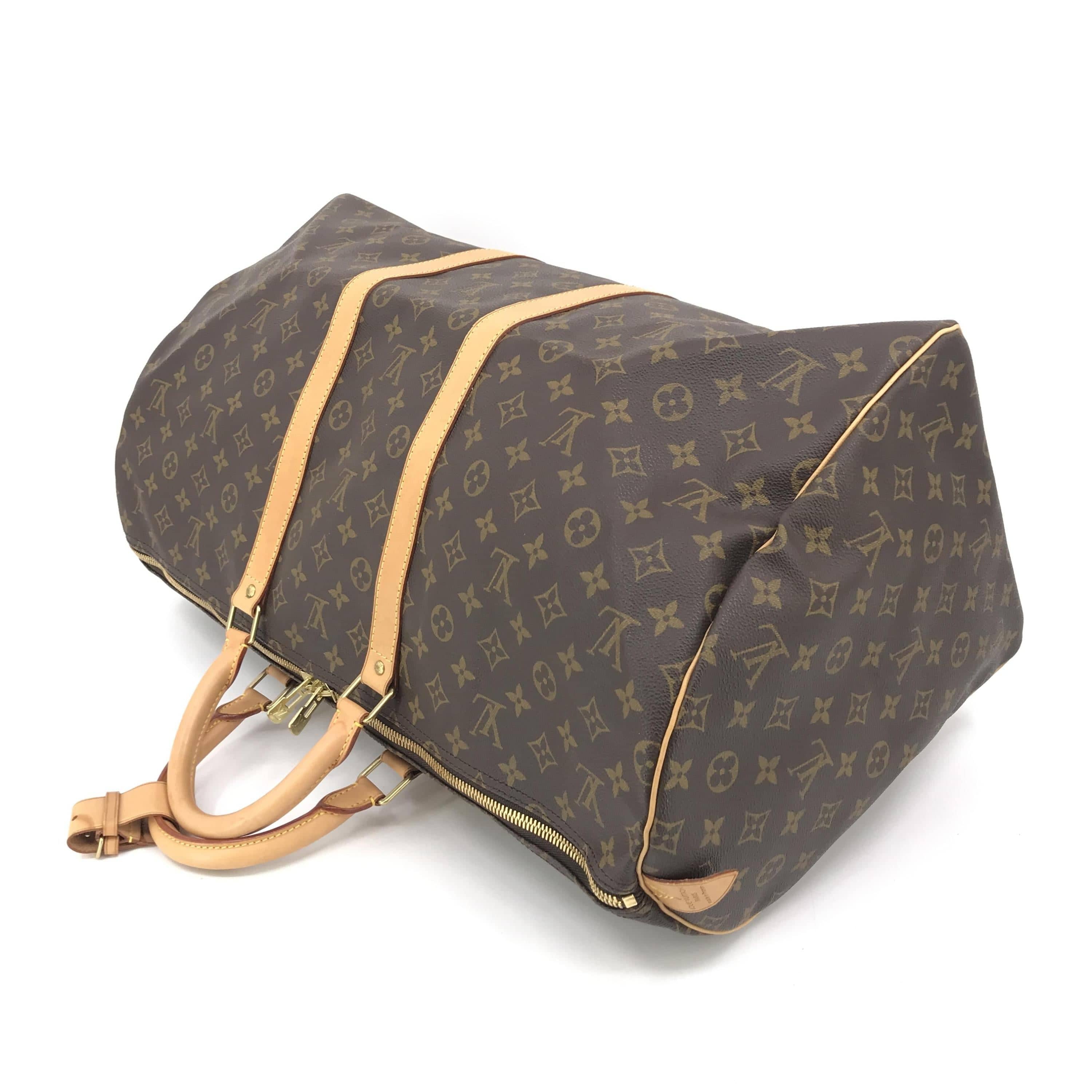Louis Vuitton Louis Vuitton Monogram Keepall 55 Travel Bag ALC3218