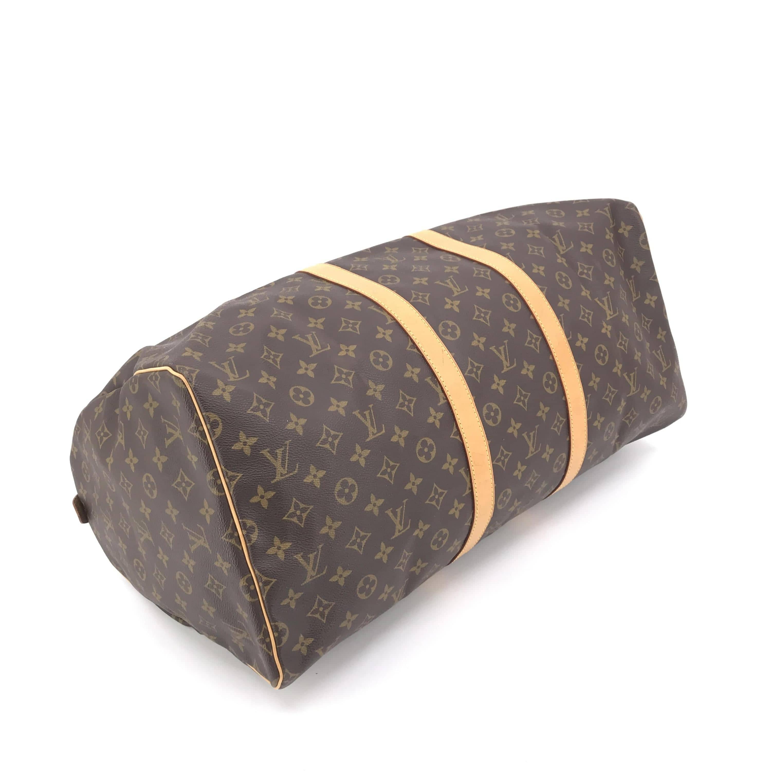 Louis Vuitton Louis Vuitton Monogram Keepall 55 Travel Bag ALC3218
