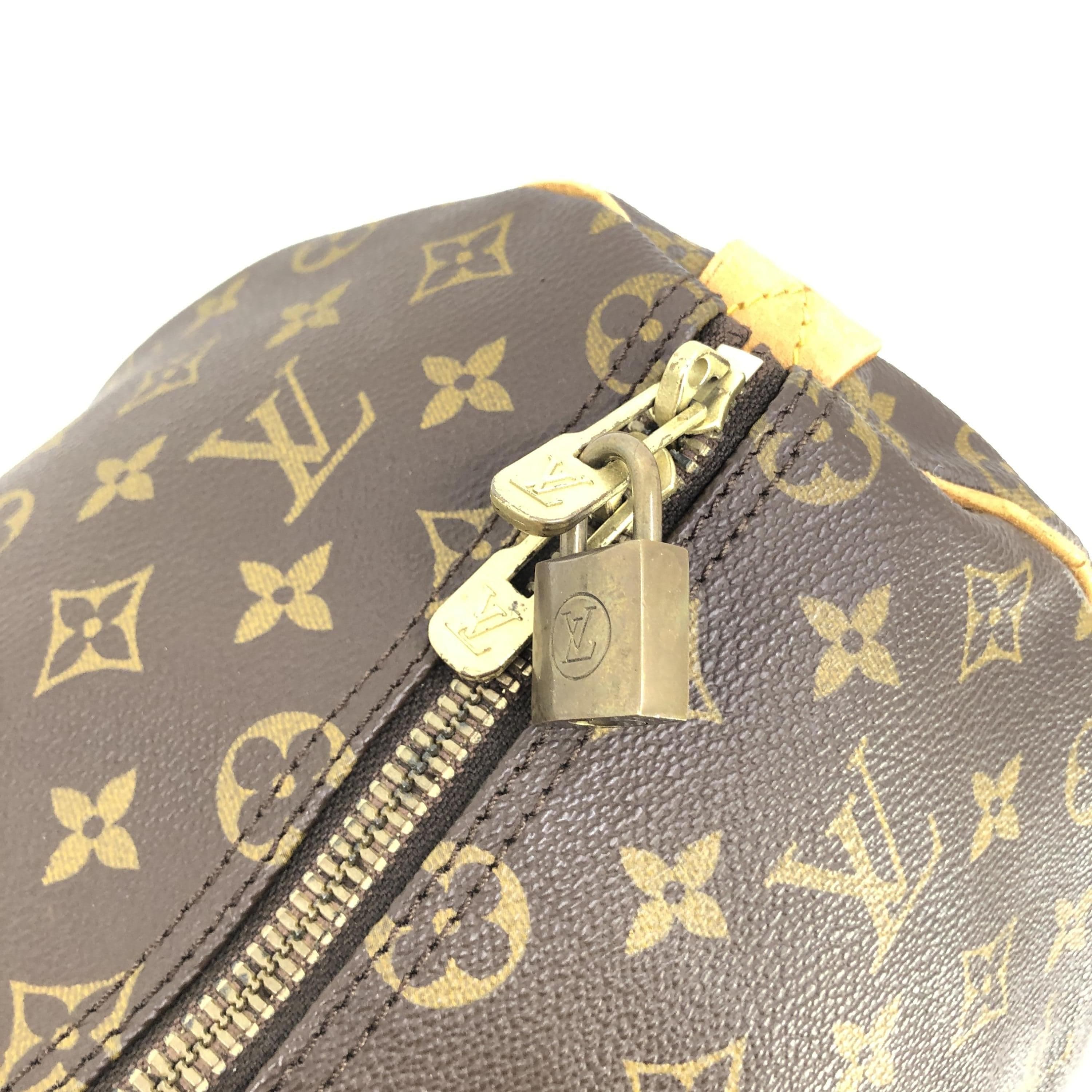 Louis Vuitton Louis Vuitton Monogram Keepall Bandouliere Travel Bag ALC3215