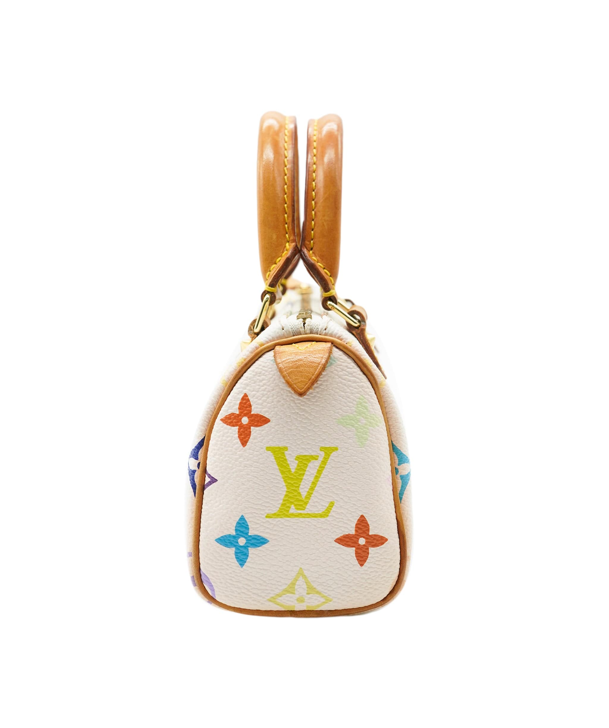Louis Vuitton Louis Vuitton Murakami Monogram Speedy with Leather Strap ALC2431