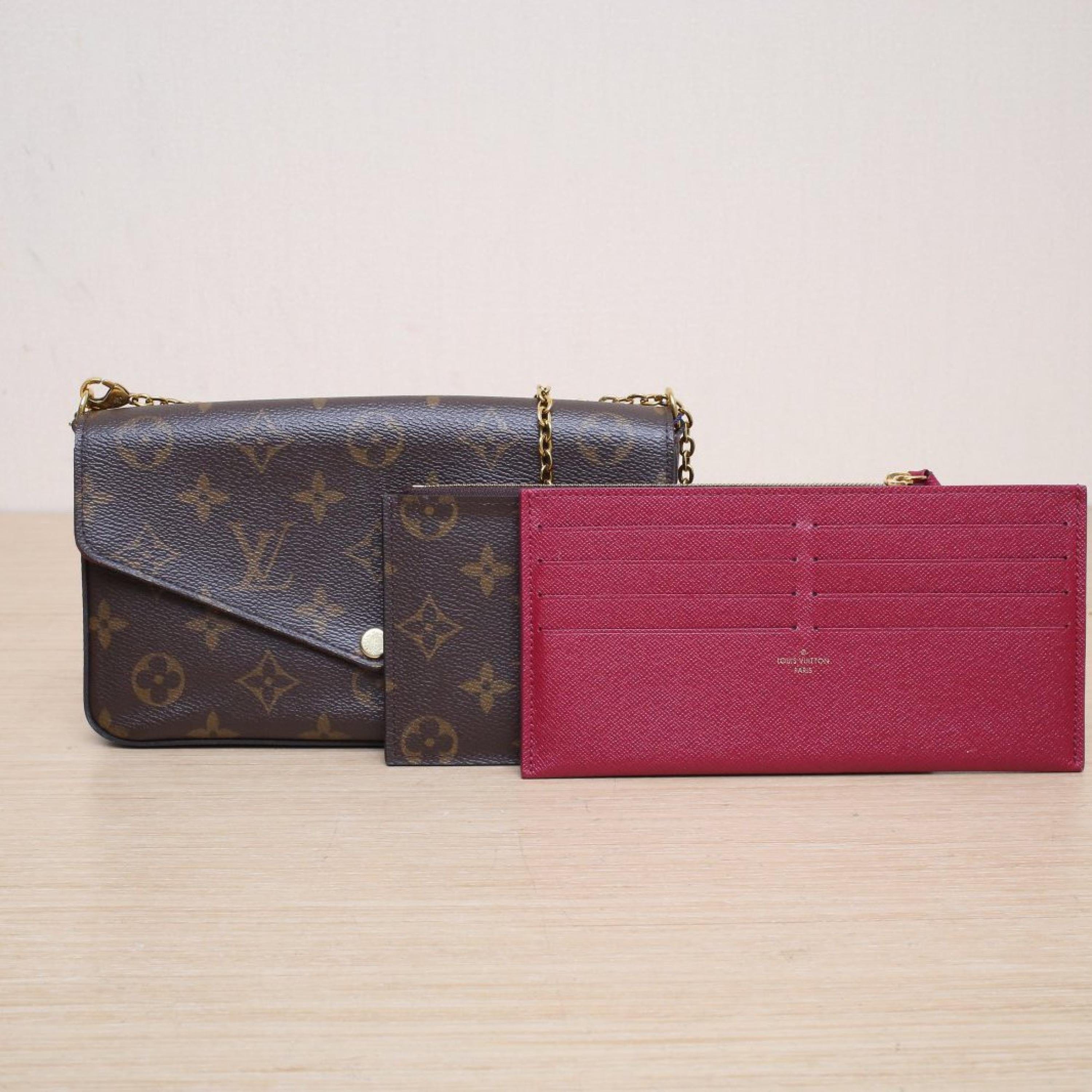 Louis Vuitton Louis Vuitton POCHETTE FELICIE 3-in-1 Chain Bag Monogram PVC 2020
Box, original dust bag, shopping ticket, brand label card, brand packaging bag, shoulder strap, sub-bag ALC3172