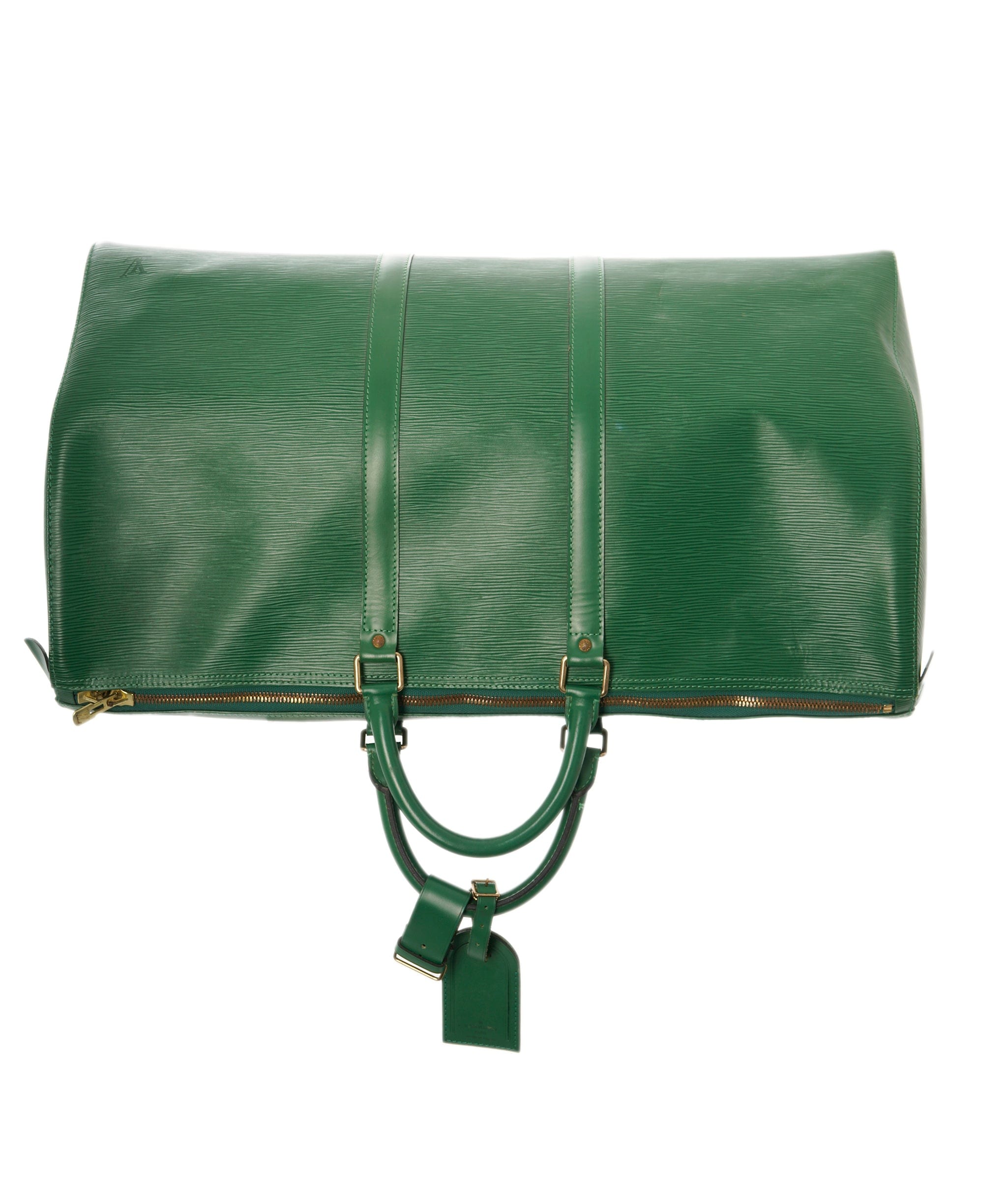 Louis Vuitton LV Green Epi Leather Keepal 55cm - APC0001