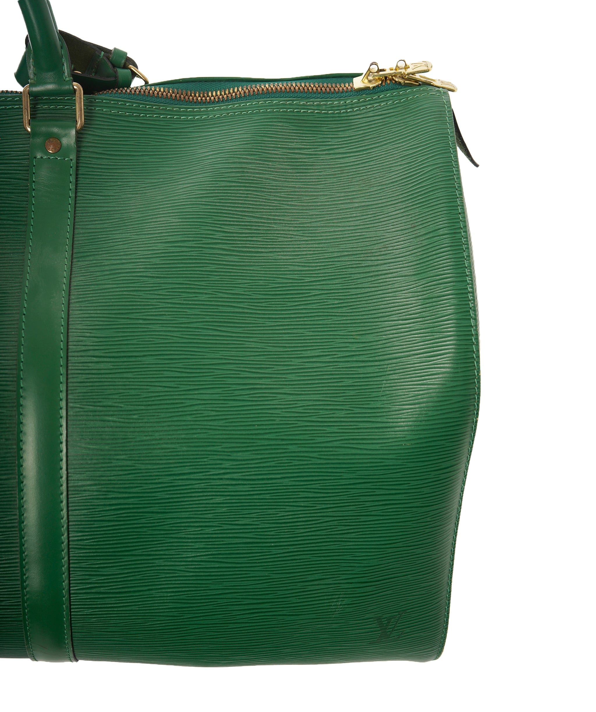 Louis Vuitton LV Green Epi Leather Keepal 55cm - APC0001