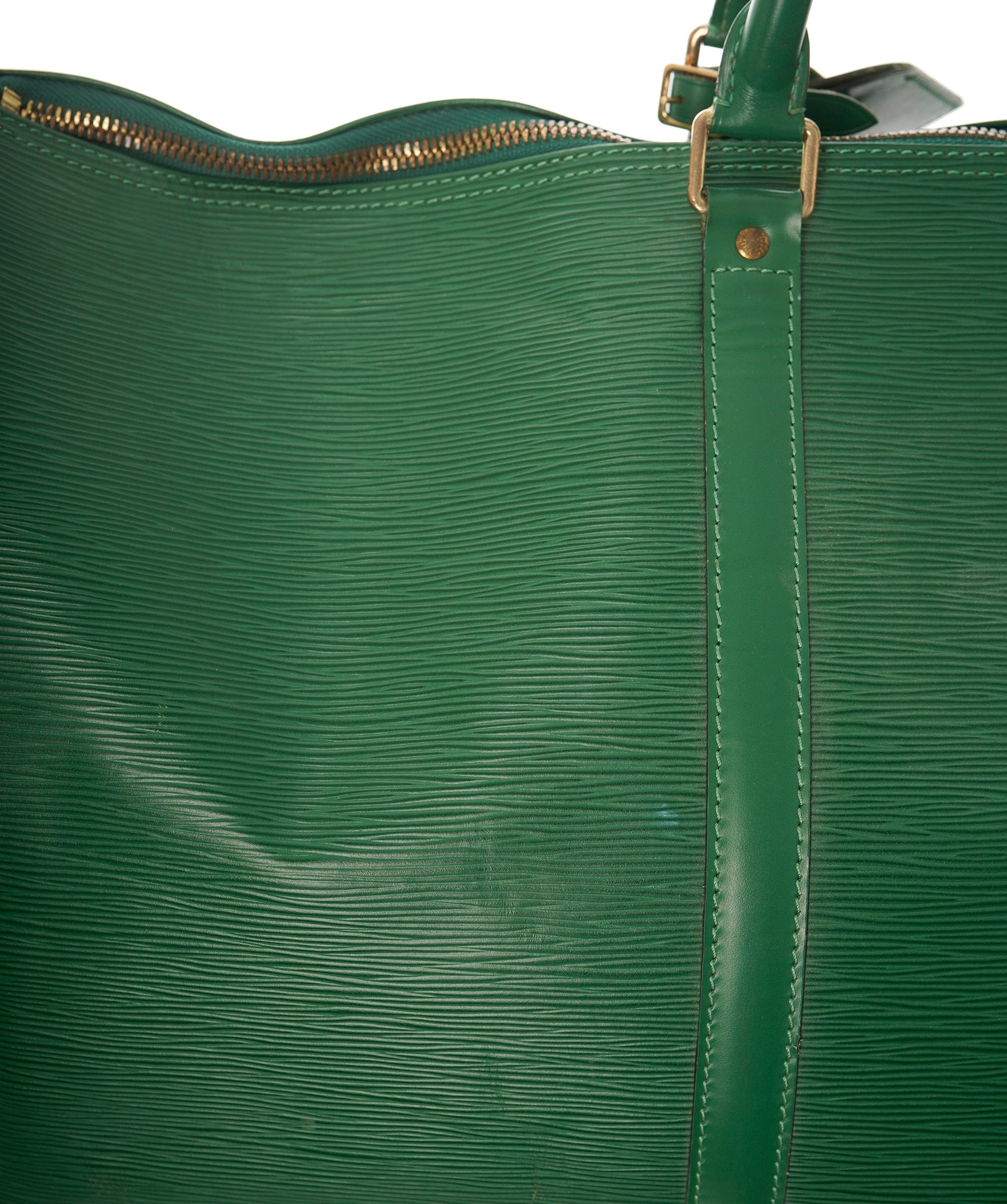 Louis Vuitton LV Green Epi Leather Keepal 55cm - APC0001