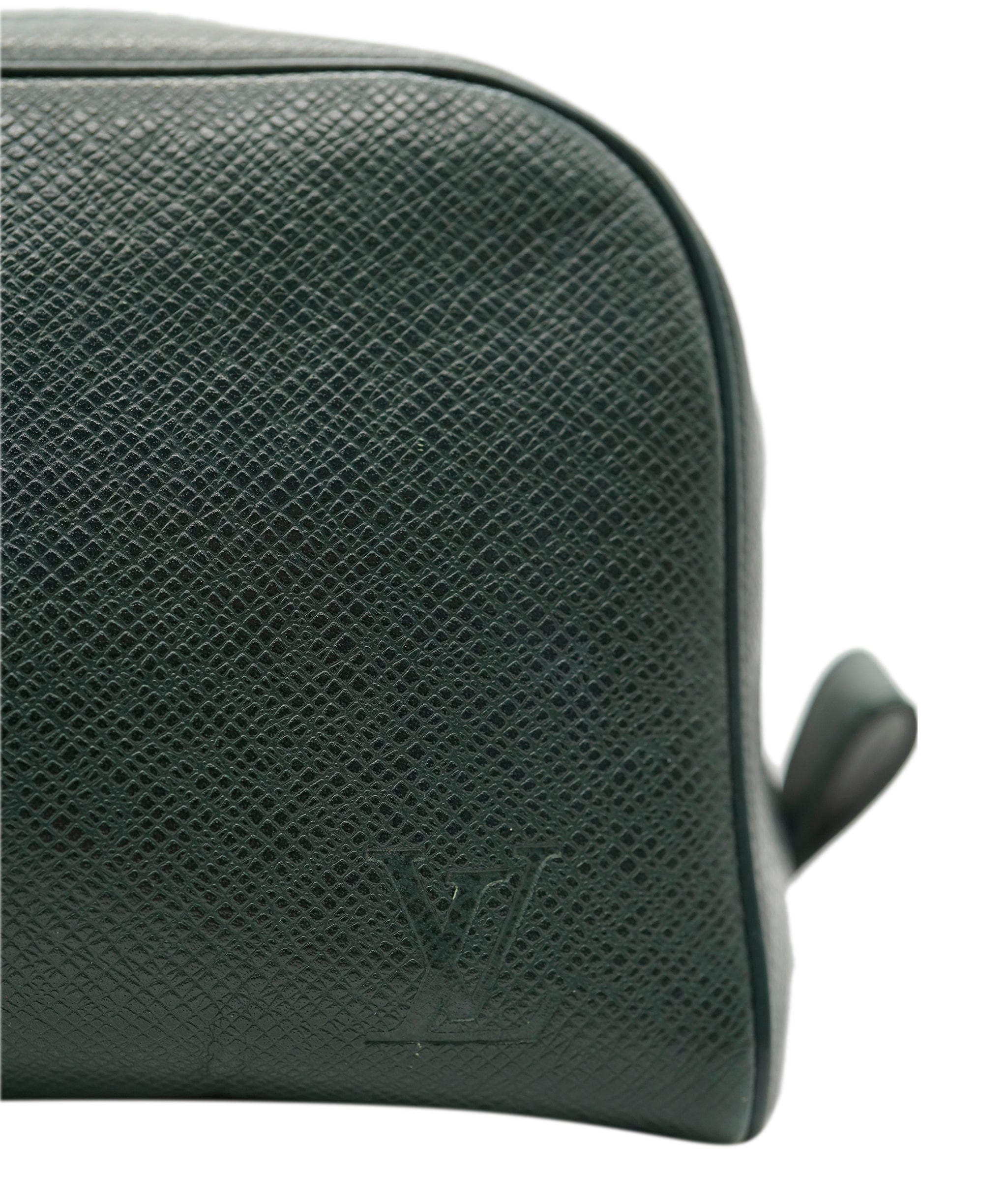Louis Vuitton LV Green Taiga Leather Trousse Toilette Pouch PM - APC0003