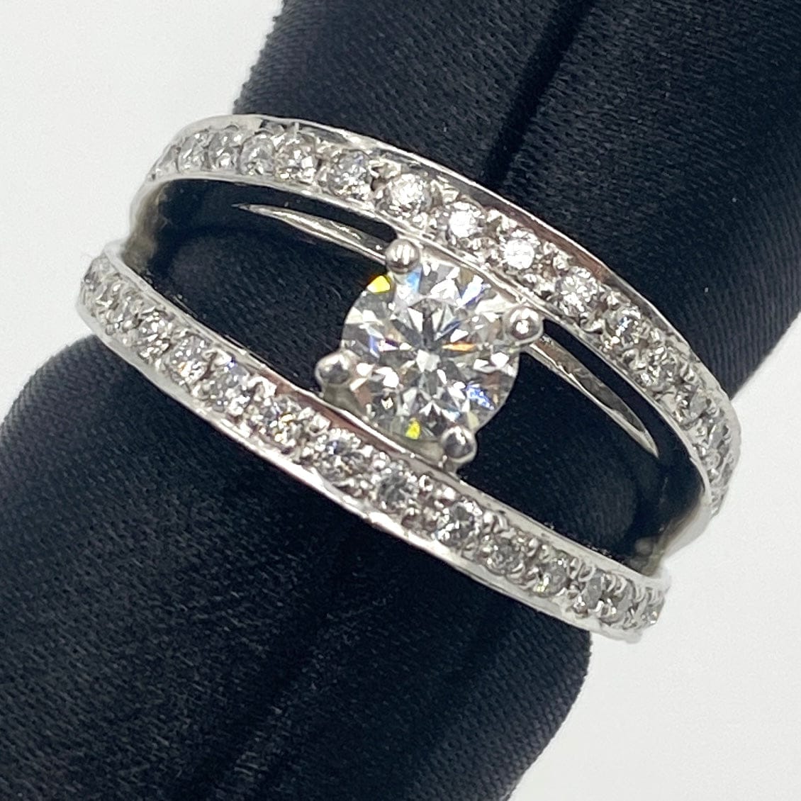 Louis Vuitton Pt900 dial ring D0.511 D1.05 11.1g 51122 US5.75