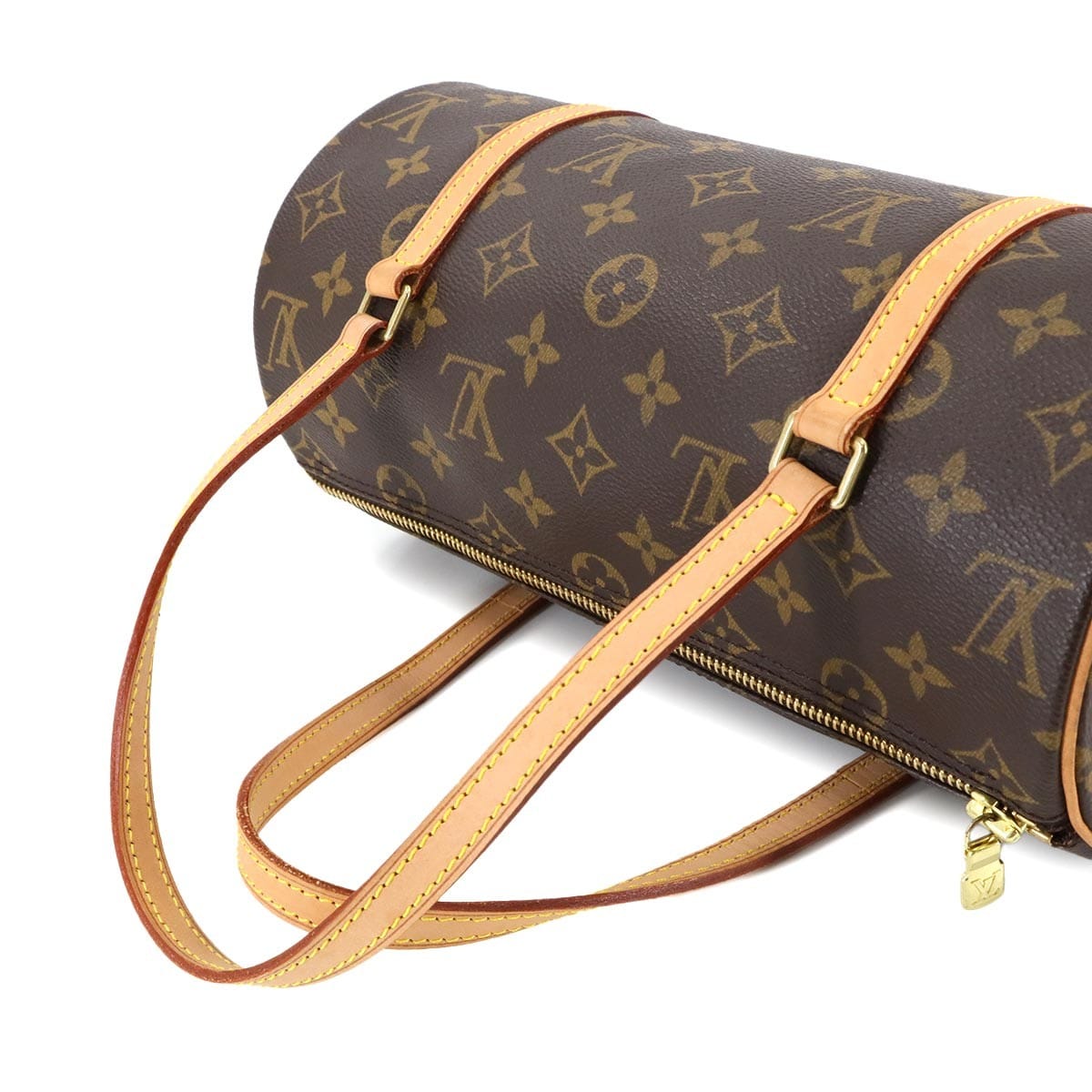 LOUIS VUITTON LOUIS VUITTON Monogram Papillon 26 Hand Bag Brown M51386 Purse 90292541