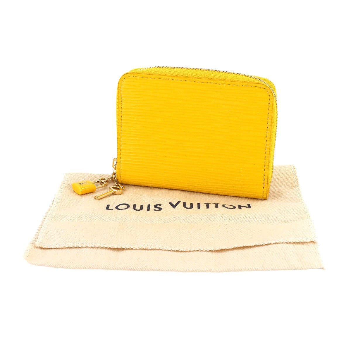 LOUIS VUITTON LOUIS VUITTON Epi Zippy Coin Purse Wallet Leather Yellow M61206 90294498