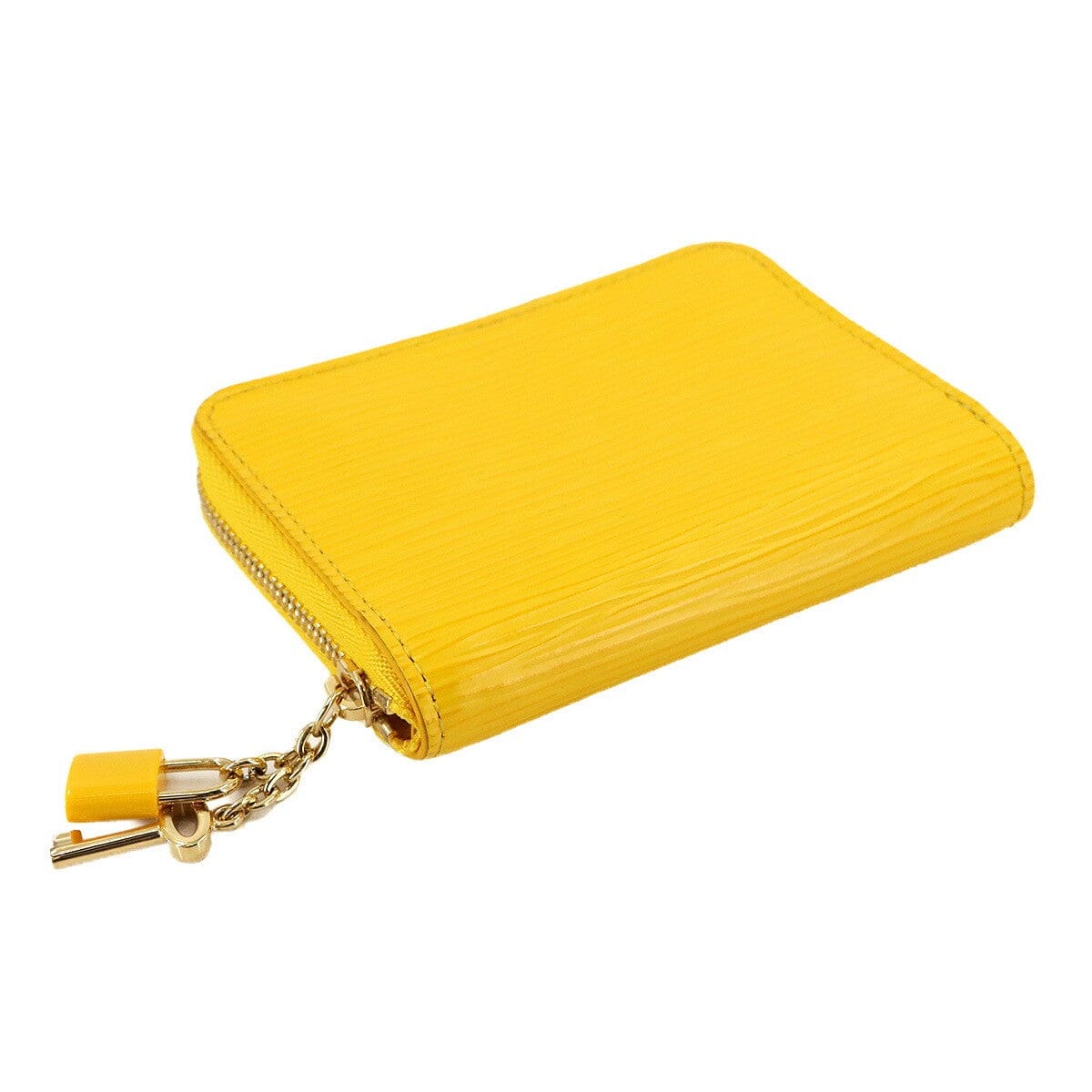 LOUIS VUITTON LOUIS VUITTON Epi Zippy Coin Purse Wallet Leather Yellow M61206 90294498