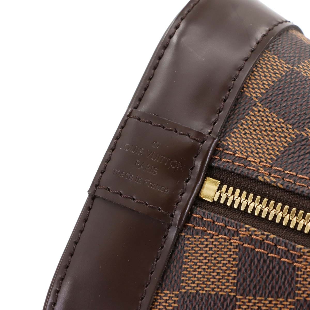 LOUIS VUITTON LOUIS VUITTON Damier Alma PM Hand Bag Ebene Brown N51131 Purse 90303720