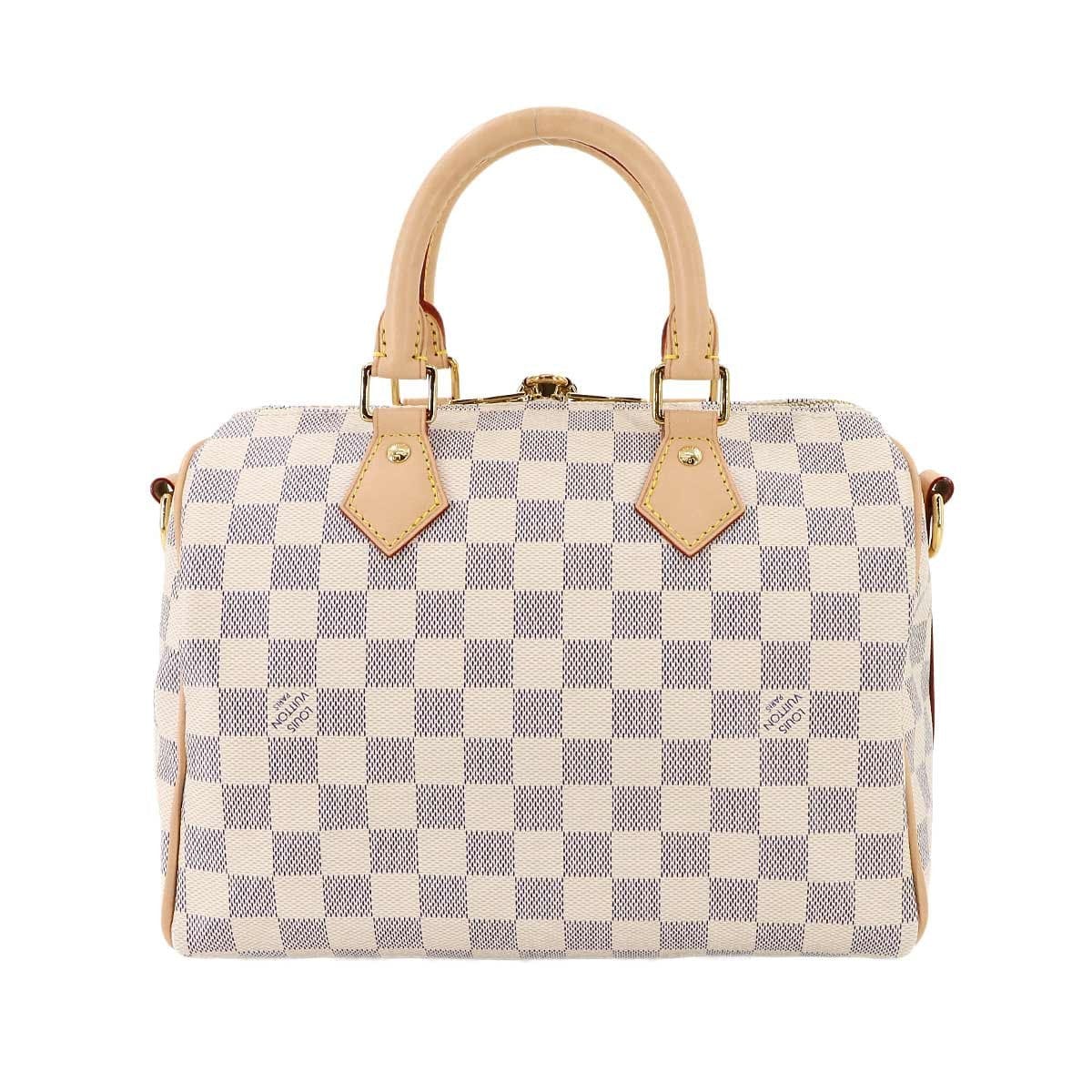 LOUIS VUITTON LOUIS VUITTON Damier Azur Speedy Bandouliere 25 Hand Bag N41374 Purse 90290002