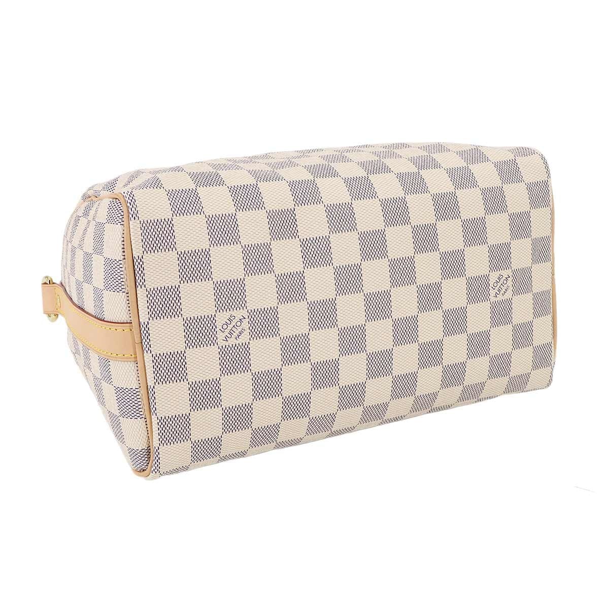 LOUIS VUITTON LOUIS VUITTON Damier Azur Speedy Bandouliere 25 Hand Bag N41374 Purse 90290002
