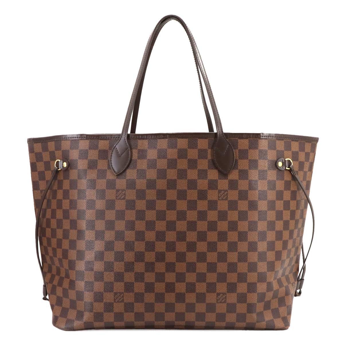 LOUIS VUITTON LOUIS VUITTON Damier Neverfull GM Tote Bag Ebene Cerise N41357 Purse 90301466