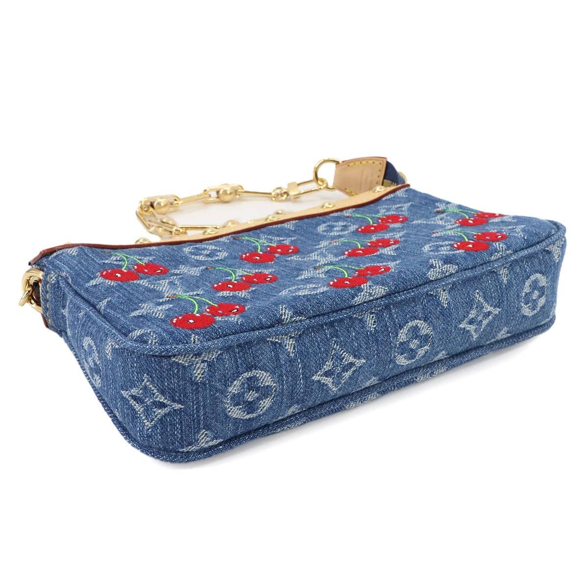 LOUIS VUITTON LOUIS VUITTON LVxTM Pochette Accessoires Hand Shoulder Bag Denim M13994 90283525