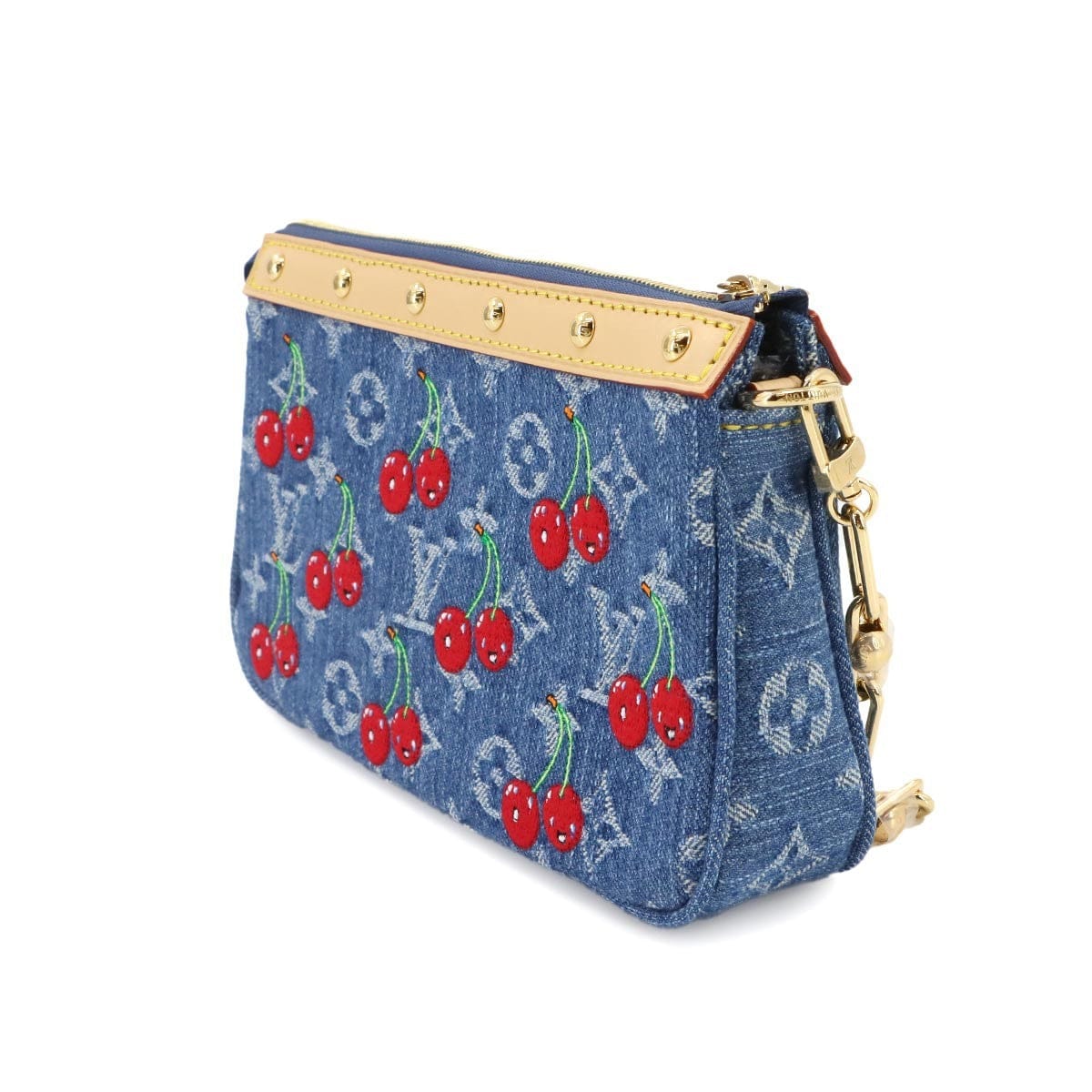 LOUIS VUITTON LOUIS VUITTON LVxTM Pochette Accessoires Hand Shoulder Bag Denim M13994 90283525