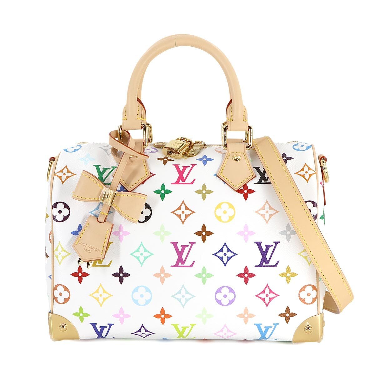 LOUIS VUITTON LOUIS VUITTON Monogram Multicolor Speedy Bandouliere 25 M13085 Purse 90275956