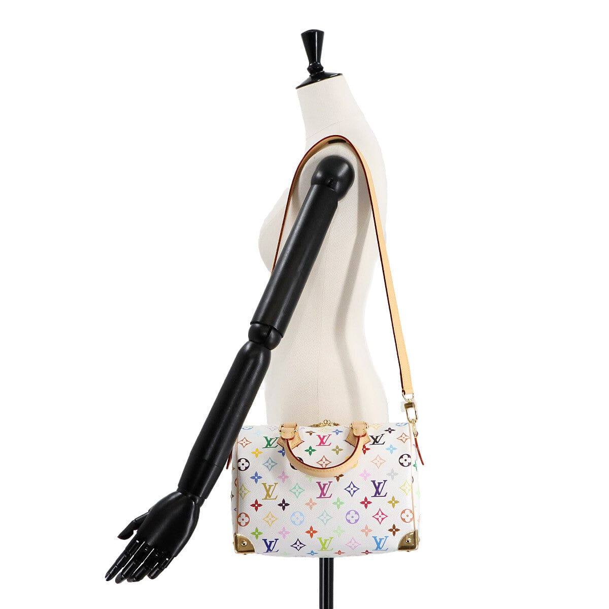 LOUIS VUITTON LOUIS VUITTON Monogram Multicolor Speedy Bandouliere 25 M13085 Purse 90275956