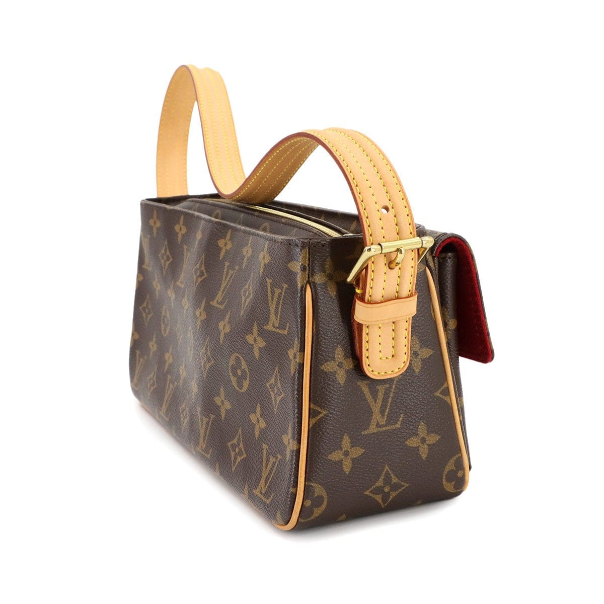 LOUIS VUITTON LOUIS VUITTON Monogram Viva Cite MM Shoulder Bag Brown M51164 Purse 90297675