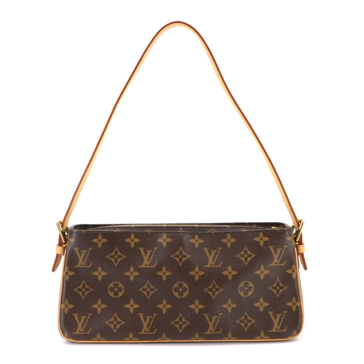 LOUIS VUITTON LOUIS VUITTON Monogram Viva Cite MM Shoulder Bag Brown M51164 Purse 90297675