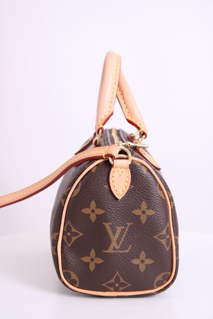 Louis Vuitton Louis Vuitton 2019 Nano Speedy Bag Brown Monogram