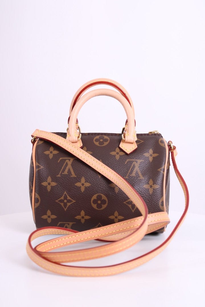 Louis Vuitton Louis Vuitton 2019 Nano Speedy Bag Brown Monogram