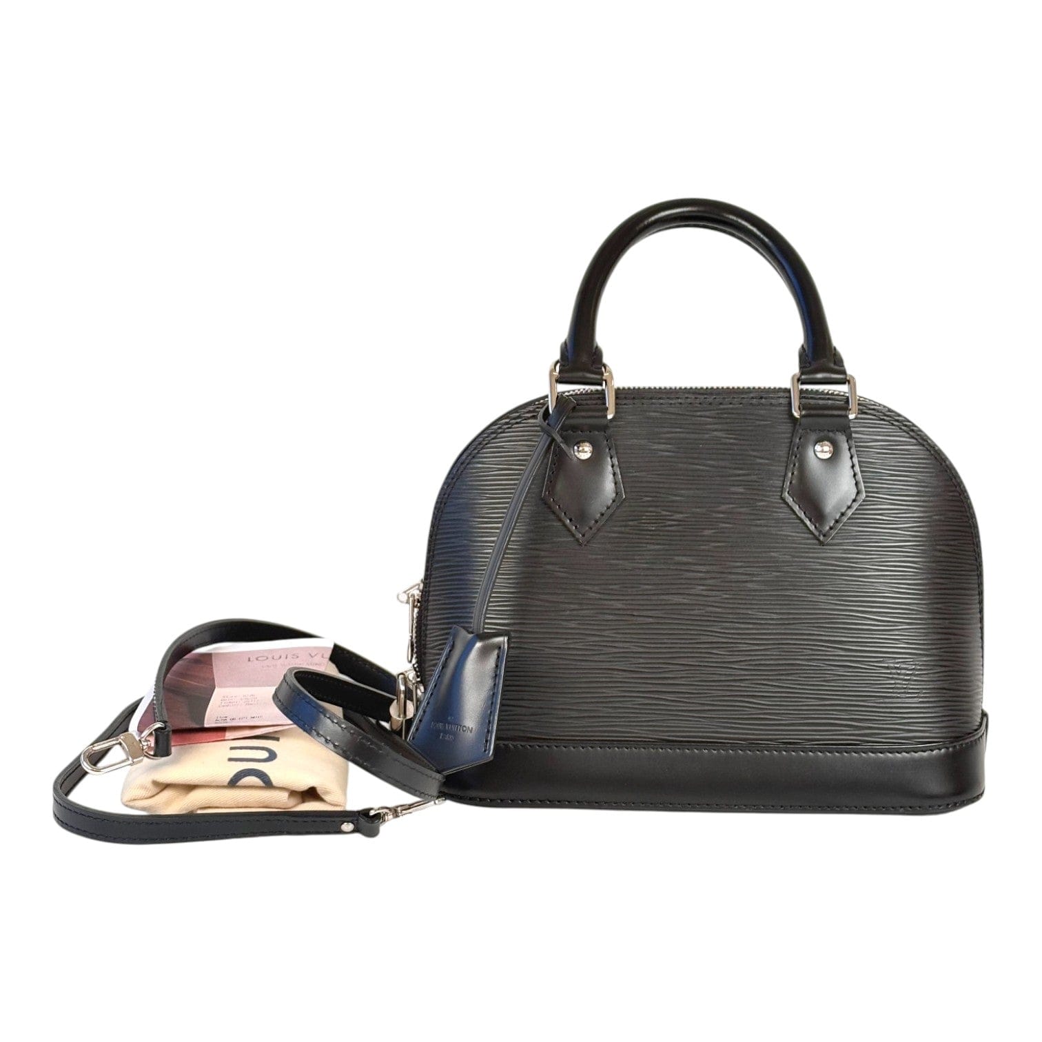 Louis Vuitton Louis Vuitton Alma BB Black EPI Bag