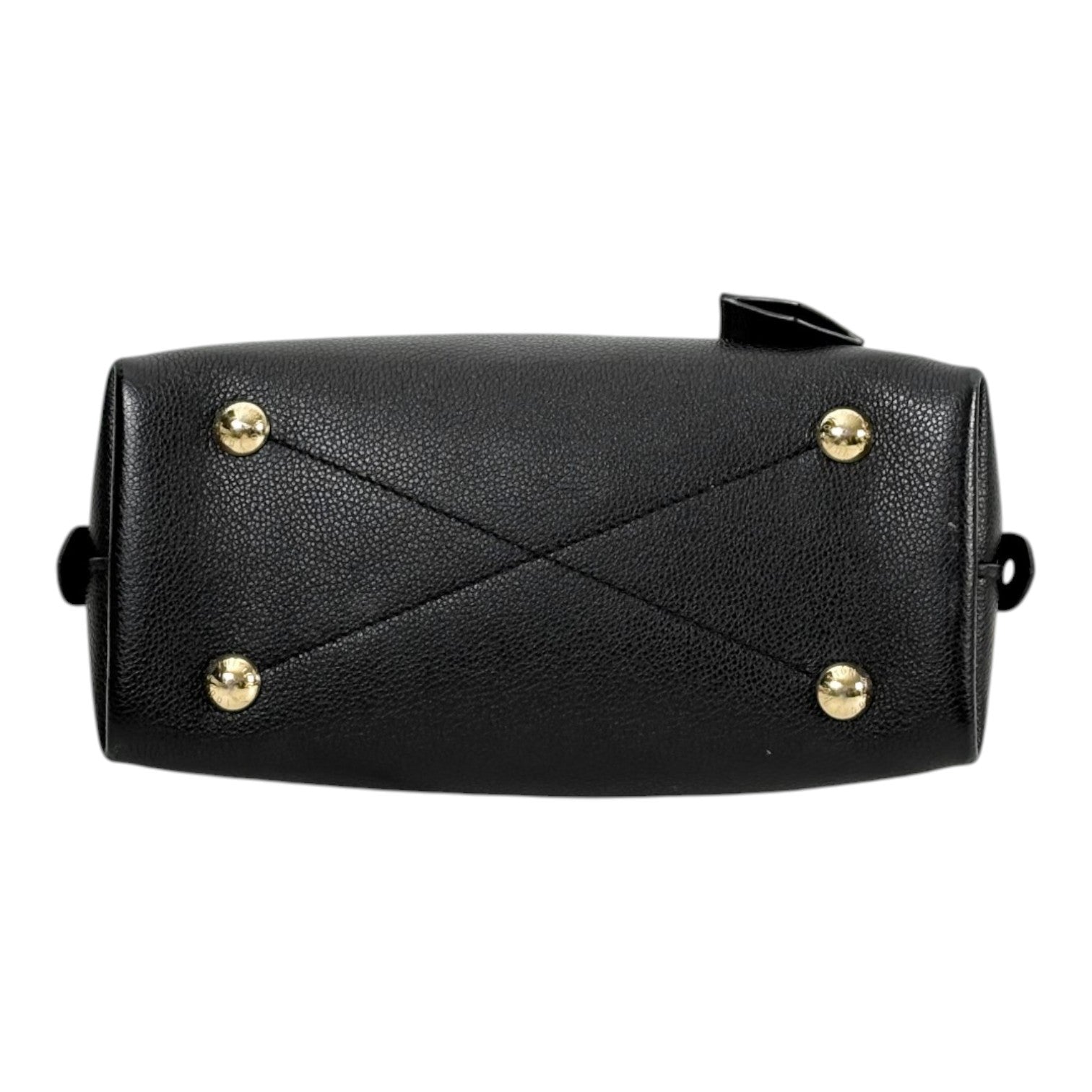 Louis Vuitton Louis Vuitton Black Alma BB Empriente Leather Bag