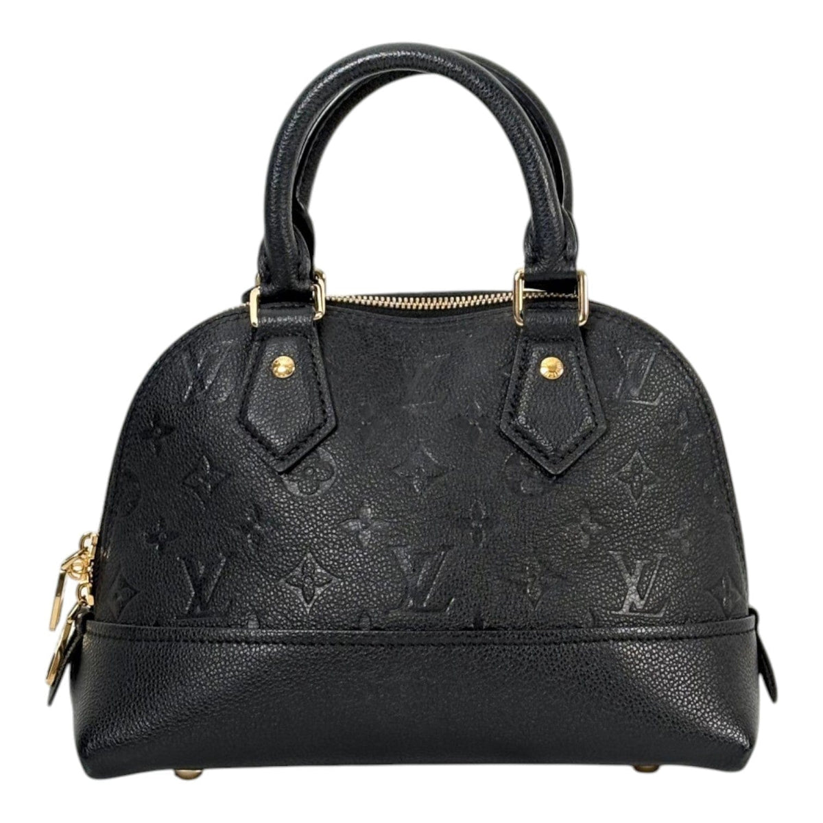 Louis Vuitton Louis Vuitton Black Alma BB Empriente Leather Bag