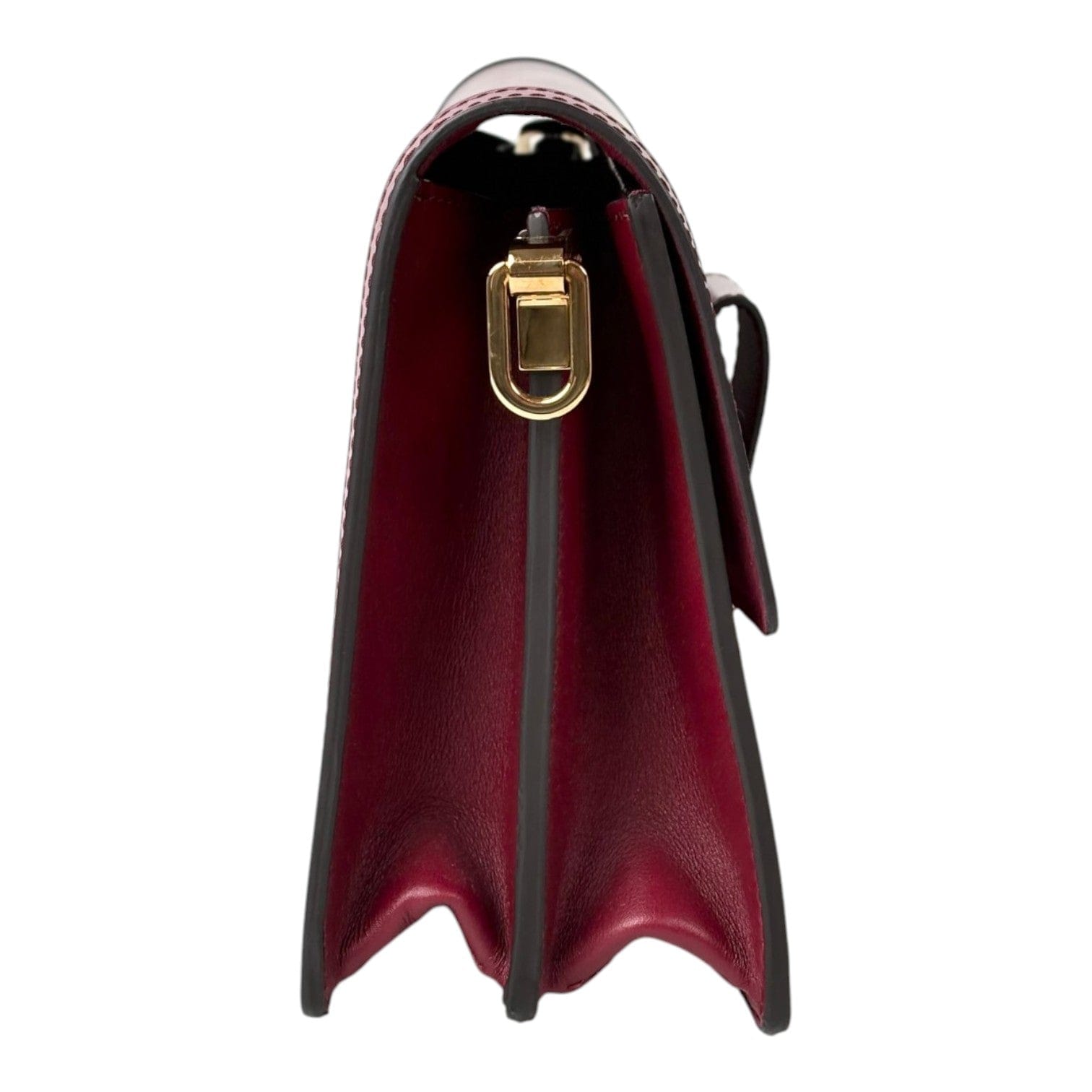 Louis Vuitton Louis Vuitton Burgundy Dauphine MM Bag