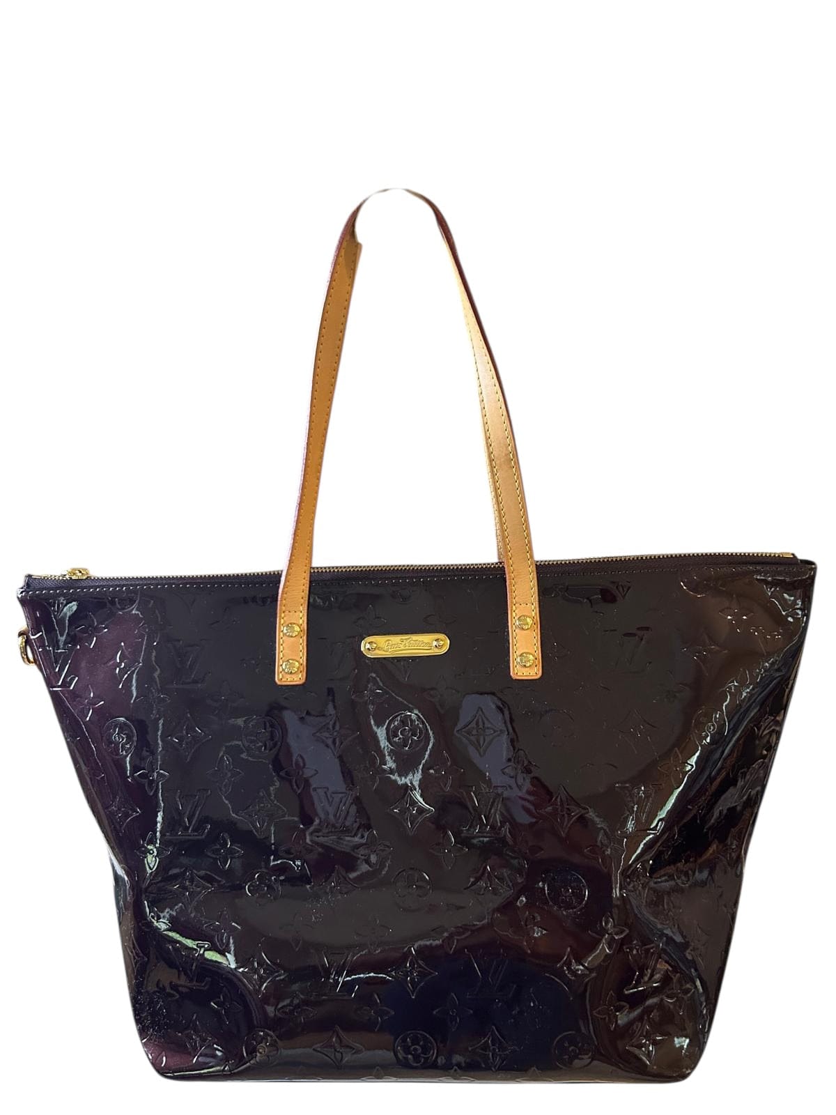 Louis Vuitton Louis Vuitton Burgundy Vernis Tote Bag