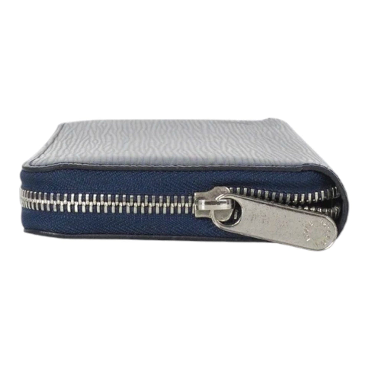 Louis Vuitton Louis Vuitton Epi Zippy Blue Wallet - Full Set