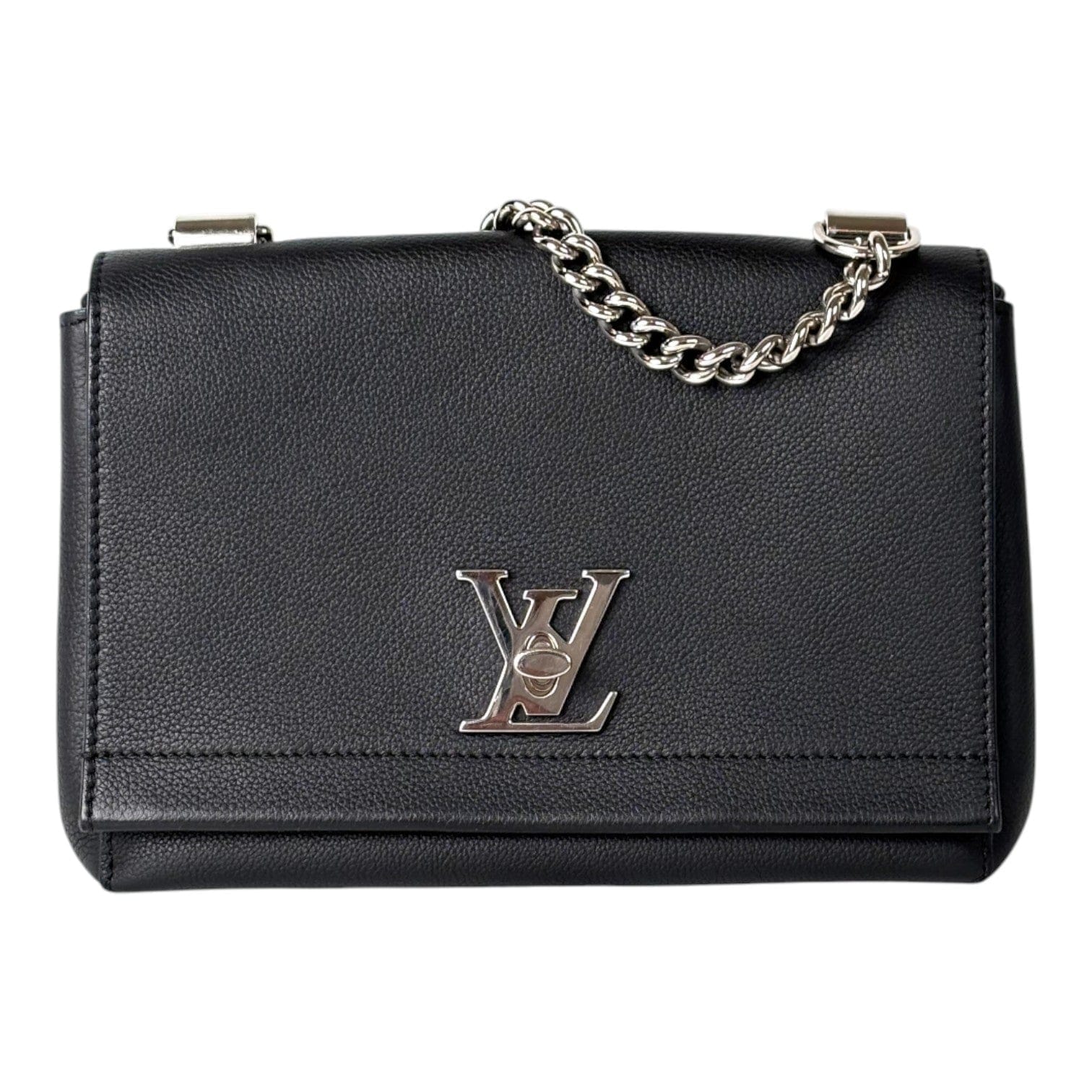 Louis Vuitton Louis Vuitton Lockme BB Black Calfskin Bag