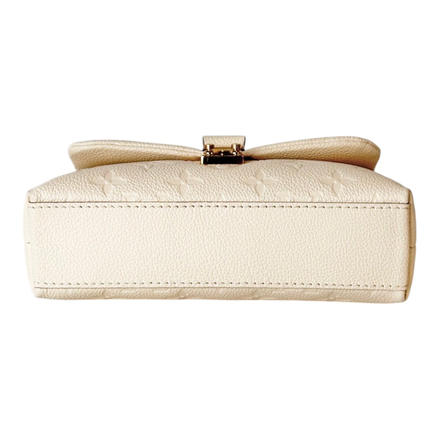 Louis Vuitton Louis Vuitton Madeleine Monogram Empreinte Calfskin White Bag