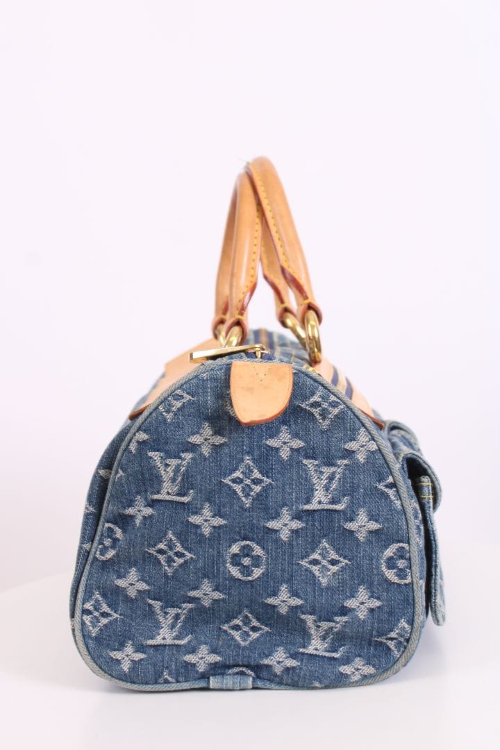 Louis Vuitton Louis Vuitton Neo Speedy Monogram Bag Denim