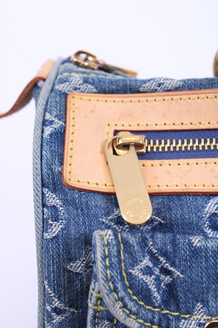 Louis Vuitton Louis Vuitton Neo Speedy Monogram Bag Denim