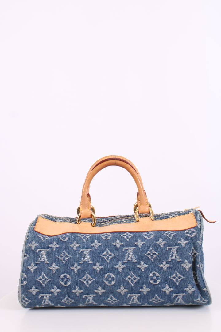 Louis Vuitton Louis Vuitton Neo Speedy Monogram Bag Denim