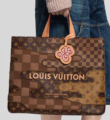 Louis Vuitton Louis Vuitton Shopper Tote MM Monogram Canvas