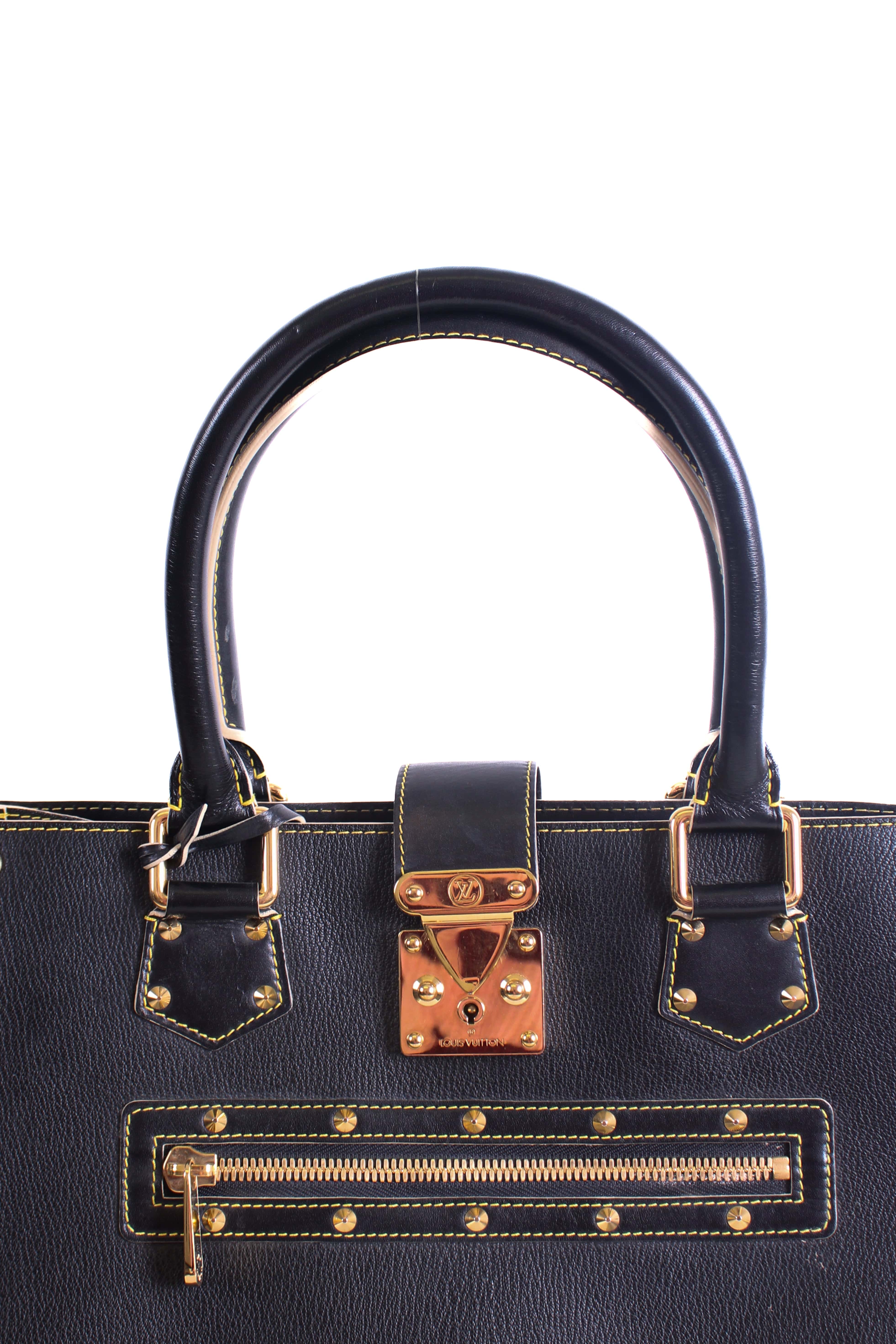 Louis Vuitton Louis Vuitton Suhali Le Fabuleux Tote Bag Black