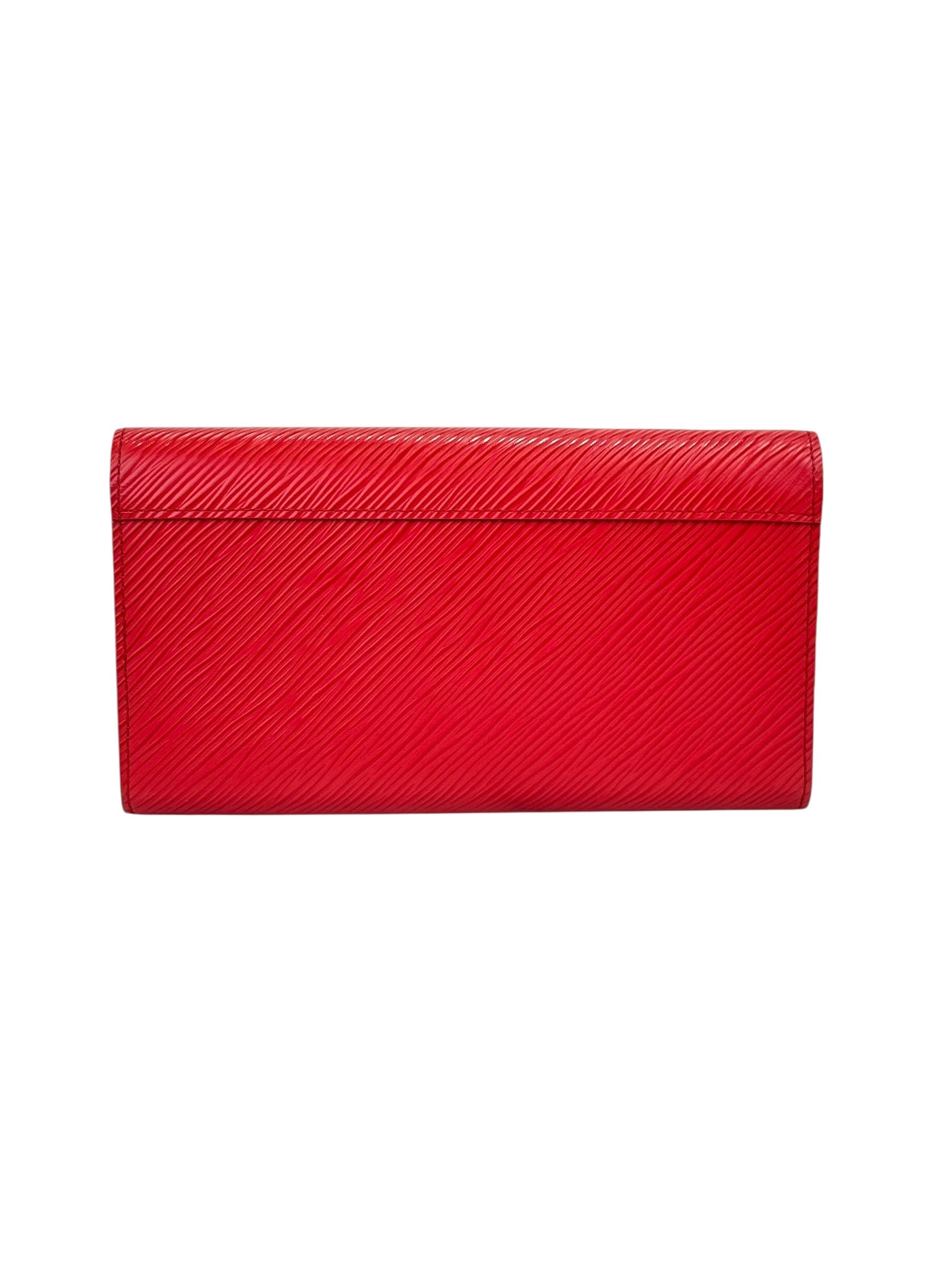 Louis Vuitton Louis Vuitton Twist Long Wallet Red Epi