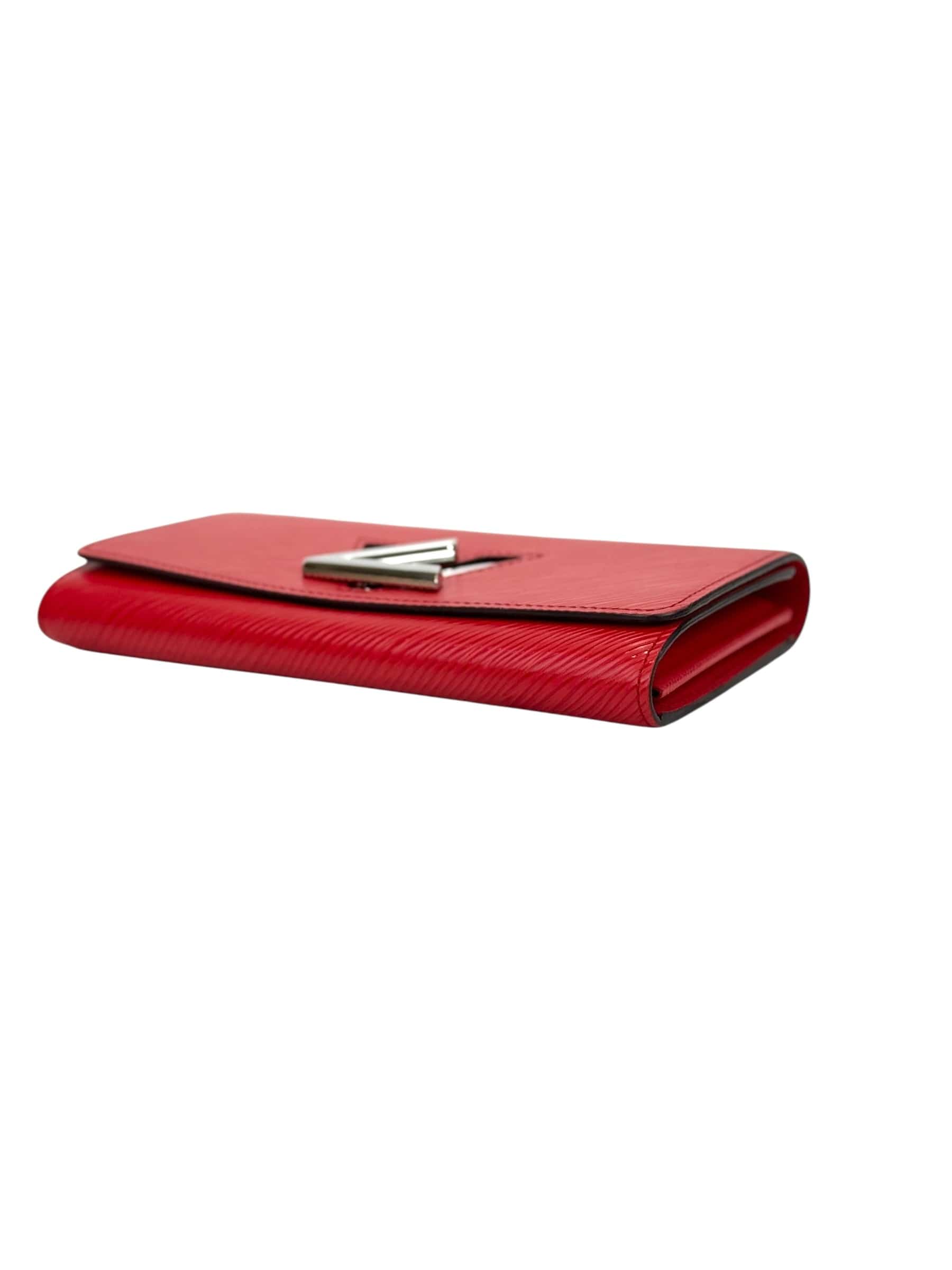 Louis Vuitton Louis Vuitton Twist Long Wallet Red Epi