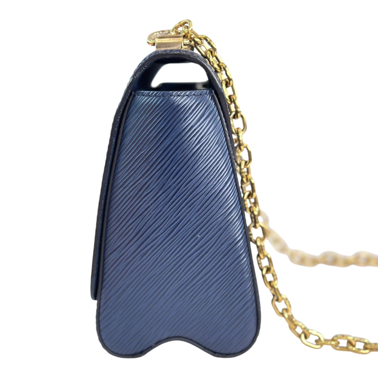 Louis Vuitton Louis Vuitton Twist MM 23cm Blue Epi Bag