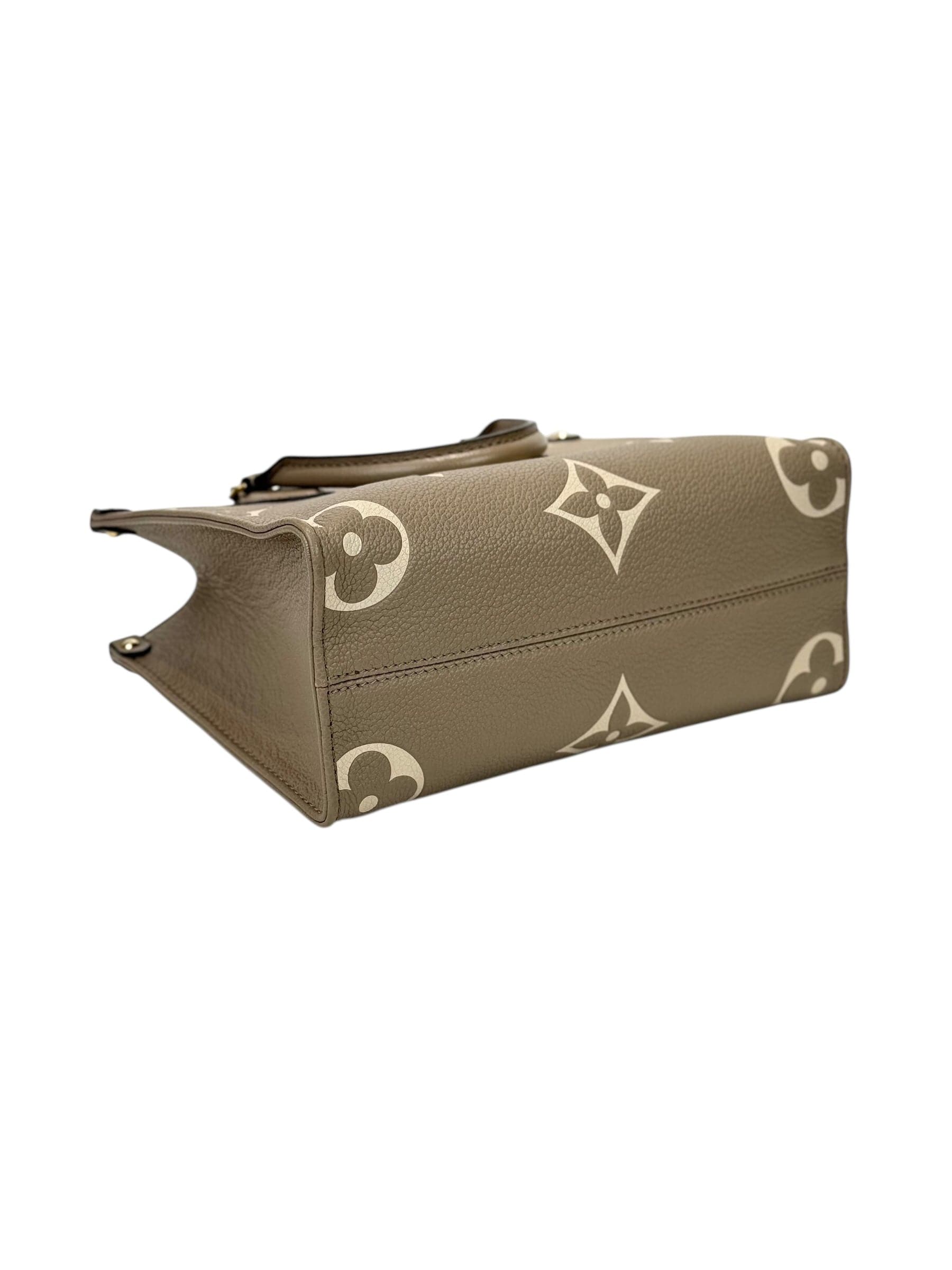 Louis Vuitton LV On The Go Bag BB in Beige