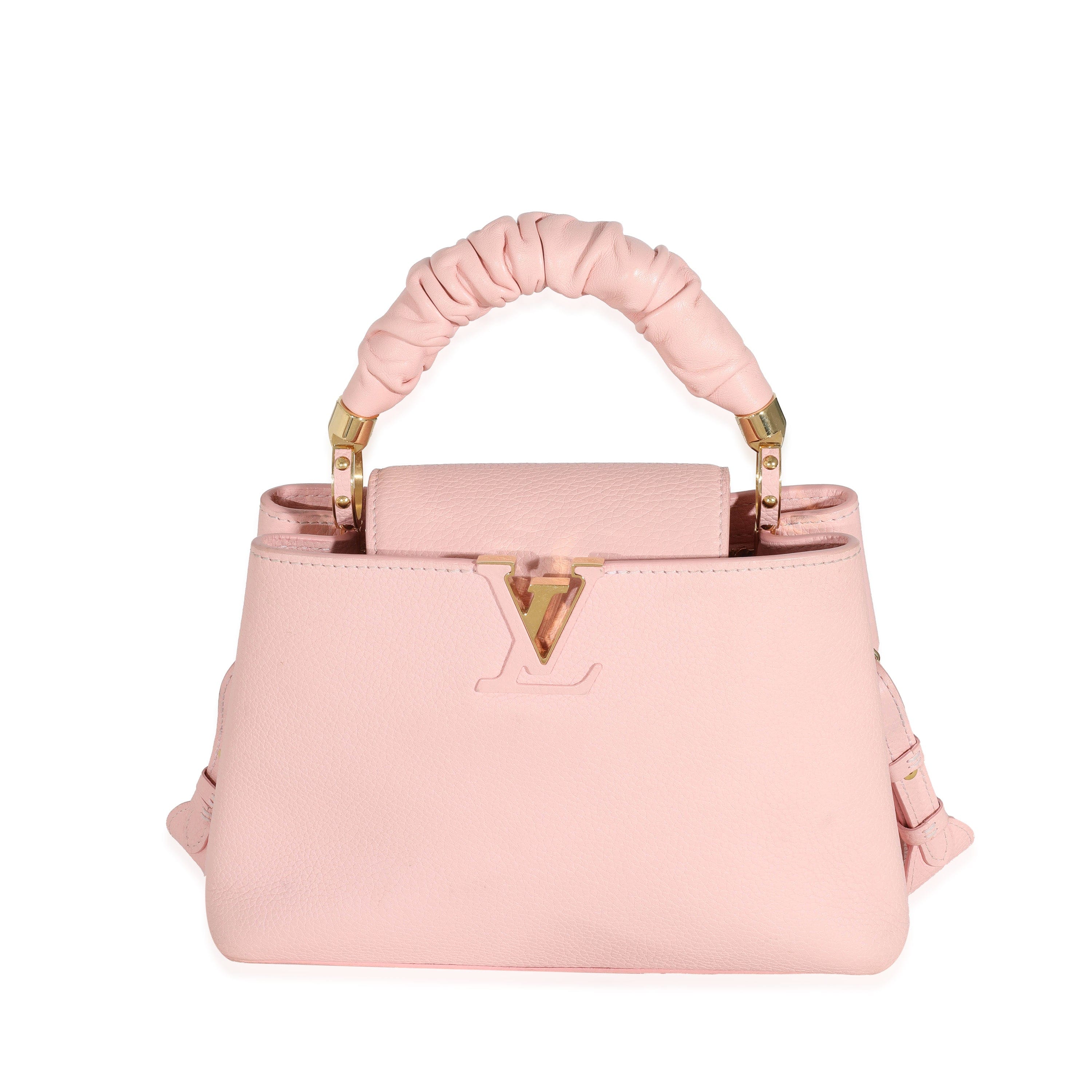 Louis Vuitton LOUIS VUITTON Scrunchie Toro Shoe M76955 Silk BLUSH Pink Hair  Tie Ladies