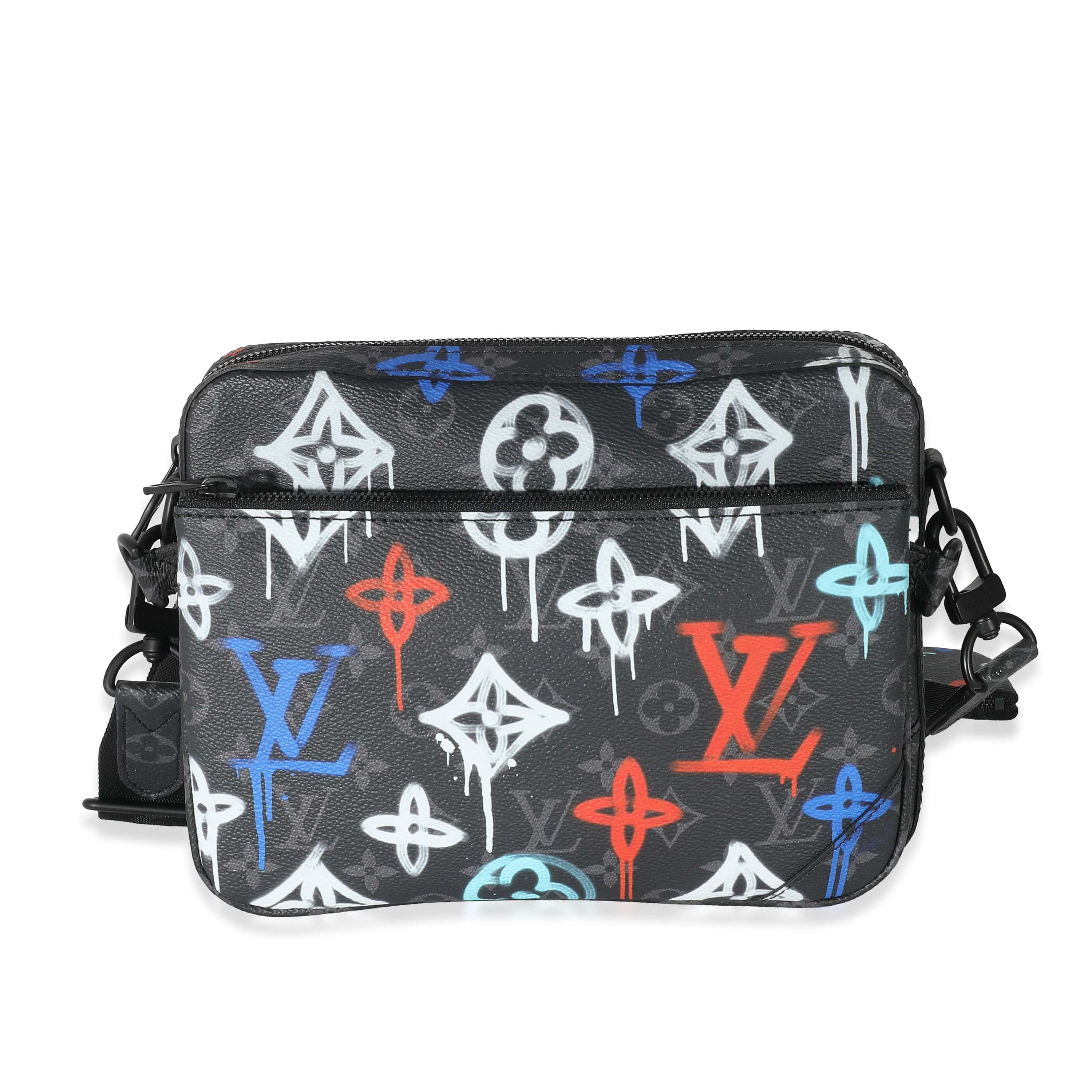 Louis Vuitton Graffiti Monogram Eclipse Canvas Discovery Backpack
