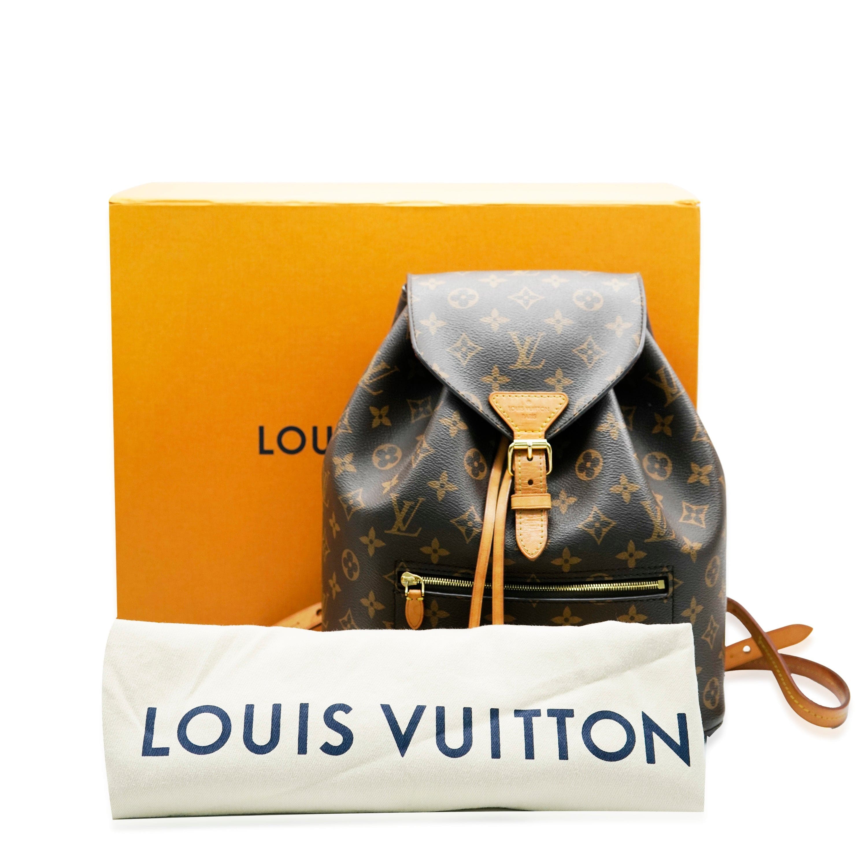 Louis Vuitton LV Monogram Canvas Montsouris MM NM