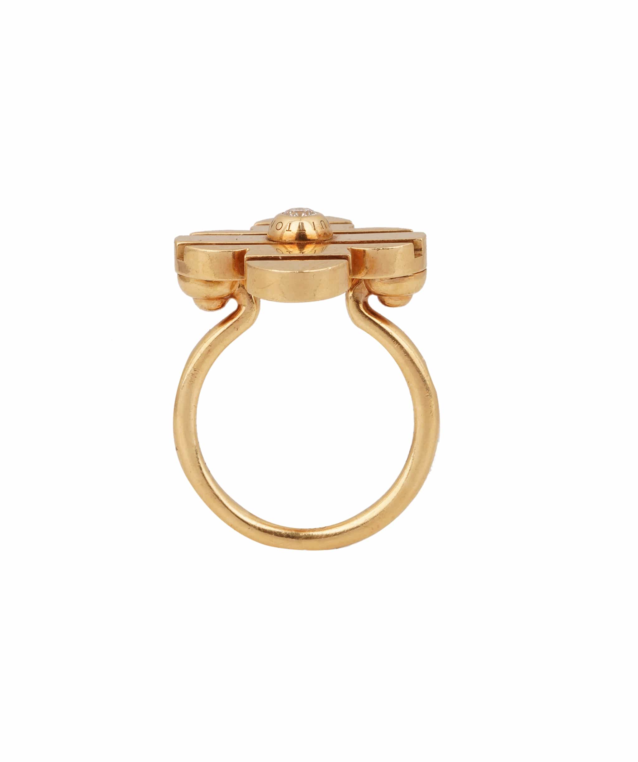 Louis Vuitton Louis Vuitton Diamond Clover Ring WA20934